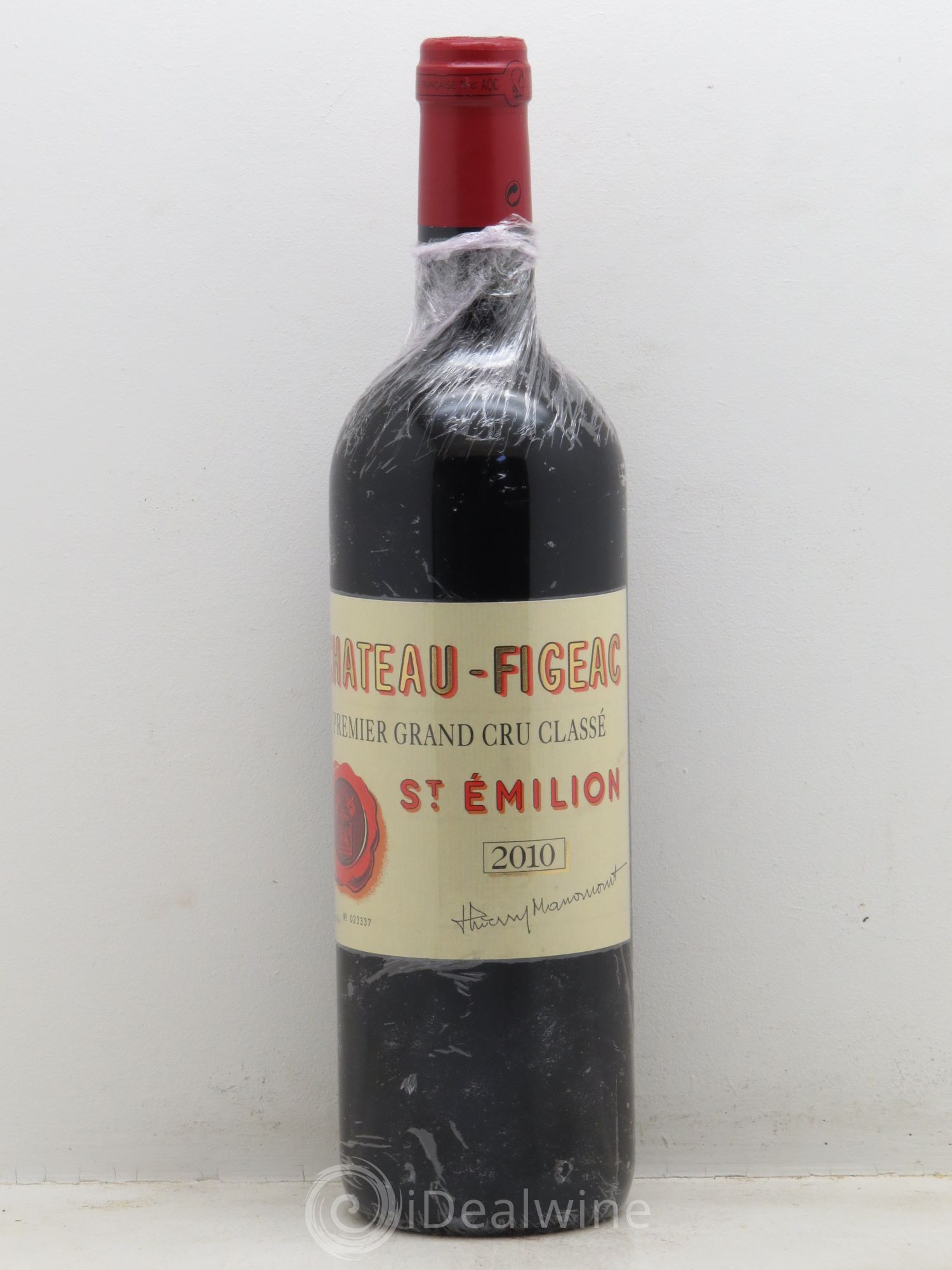 Château Figeac 1er Grand Cru Classé A (sans prix de réserve - no reserve) 2010 - Posten von 1 Flasche - 0