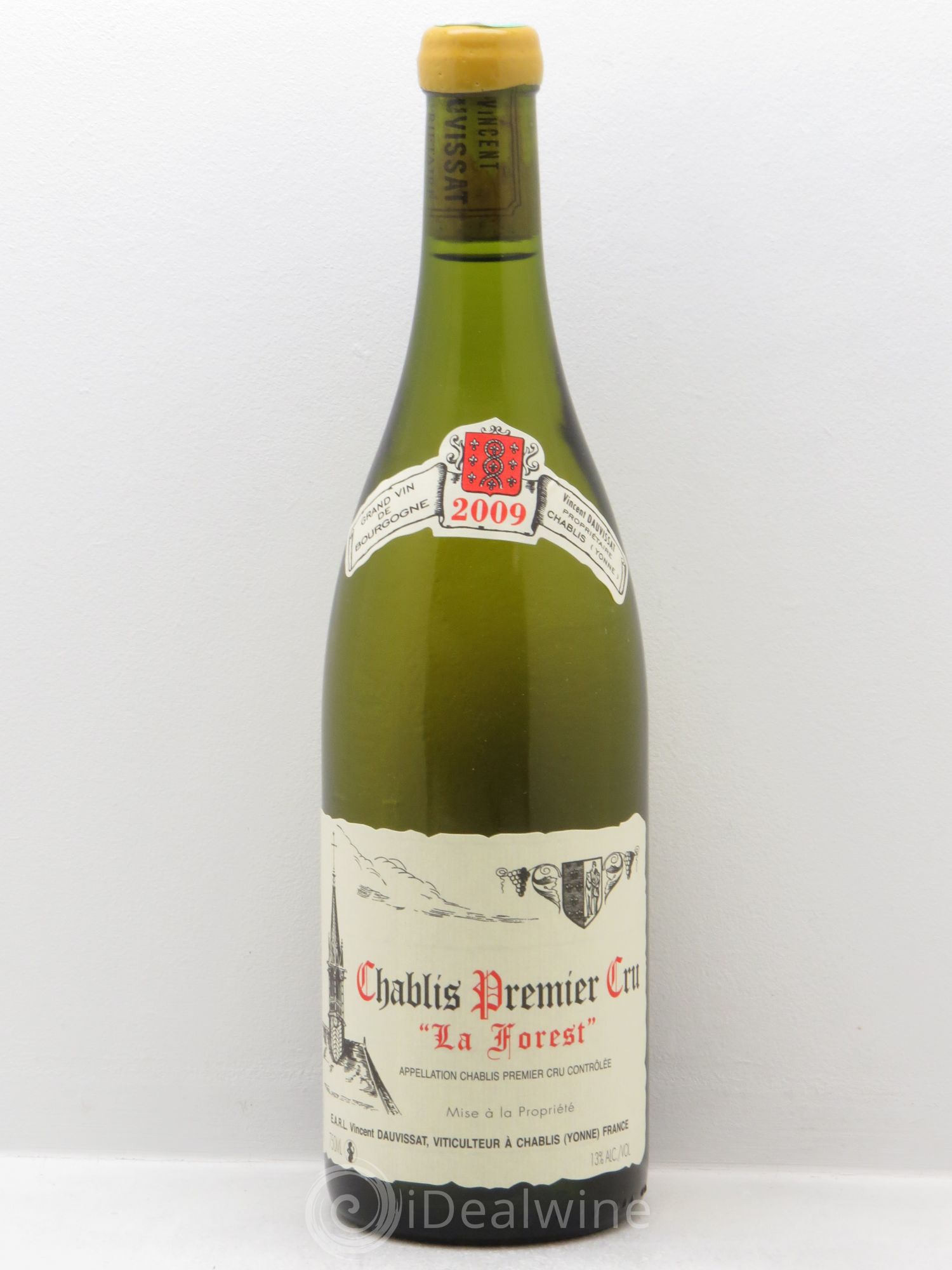 Chablis 1er Cru La Forest Vincent Dauvissat (Domaine) 2009 - Lot de 1 bouteille - 0