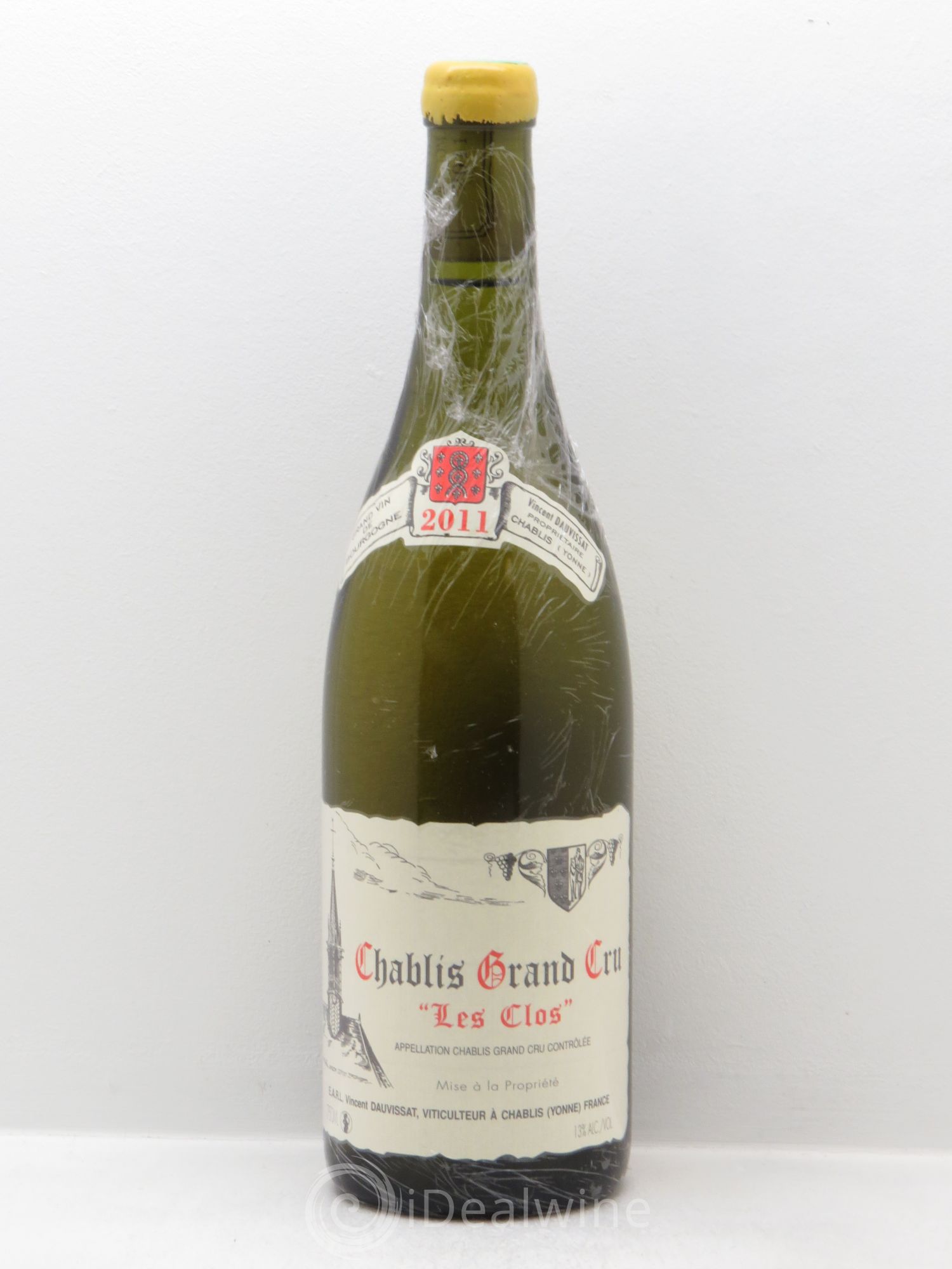 Chablis Grand Cru Les Clos Vincent Dauvissat (Domaine) 2011 - Lot de 1 bouteille - 0