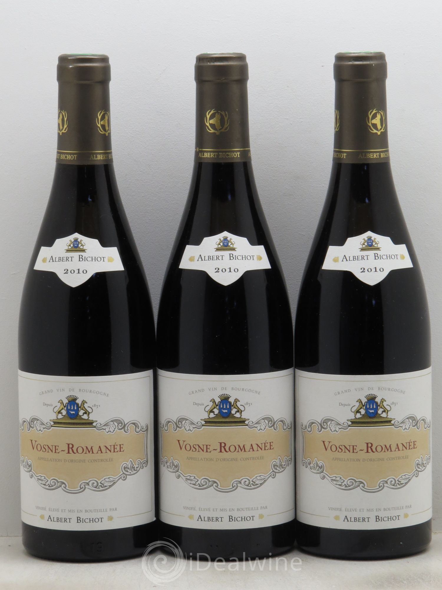 Vosne-Romanée Albert Bichot (sans prix de réserve-no reserve) 2010 - Posten von 3 Flaschen - 0