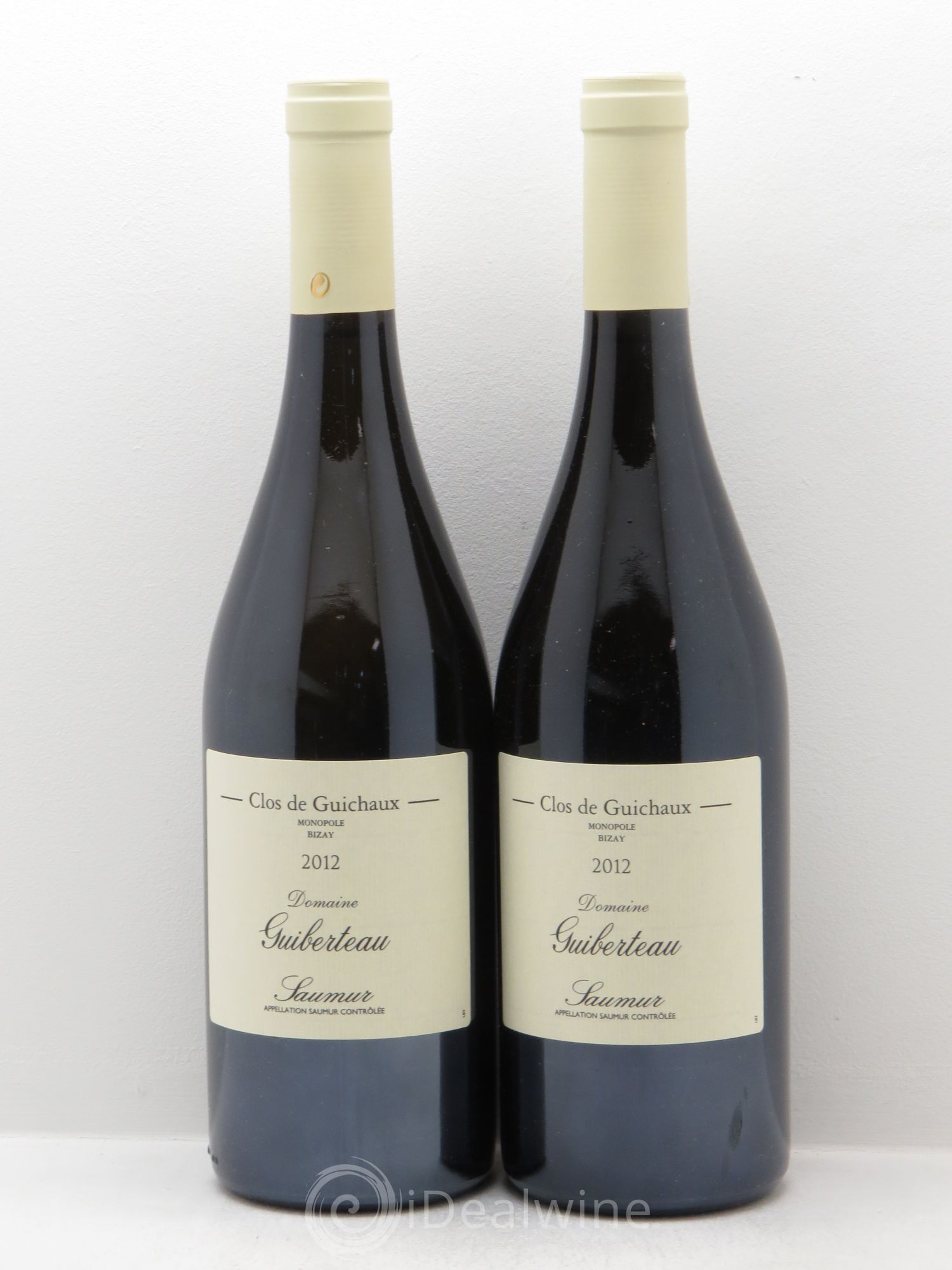Saumur Clos des Guichaux Guiberteau 2012 - Posten von 2 Flaschen - 0