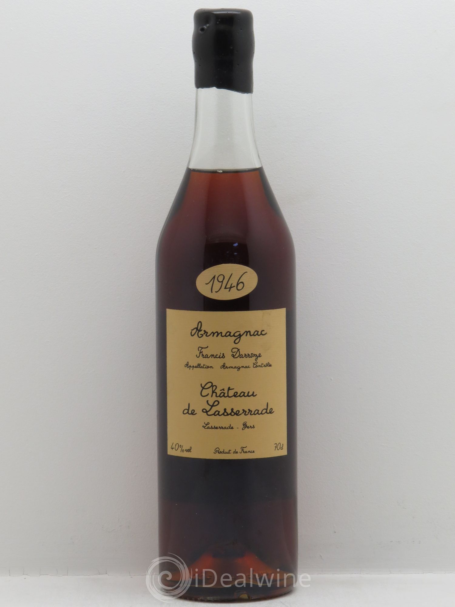 Armagnac F.Darroze Château Lasserrade 1946 - Posten von 1 Flasche - 0