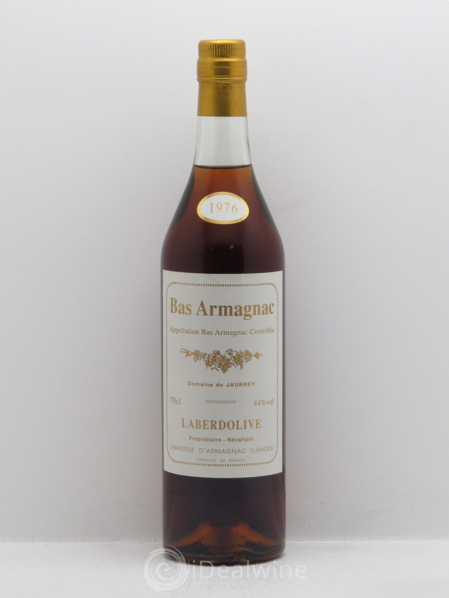 Armagnac Domaine de Jaurrey 1976 - Posten von 1 Flasche - 0