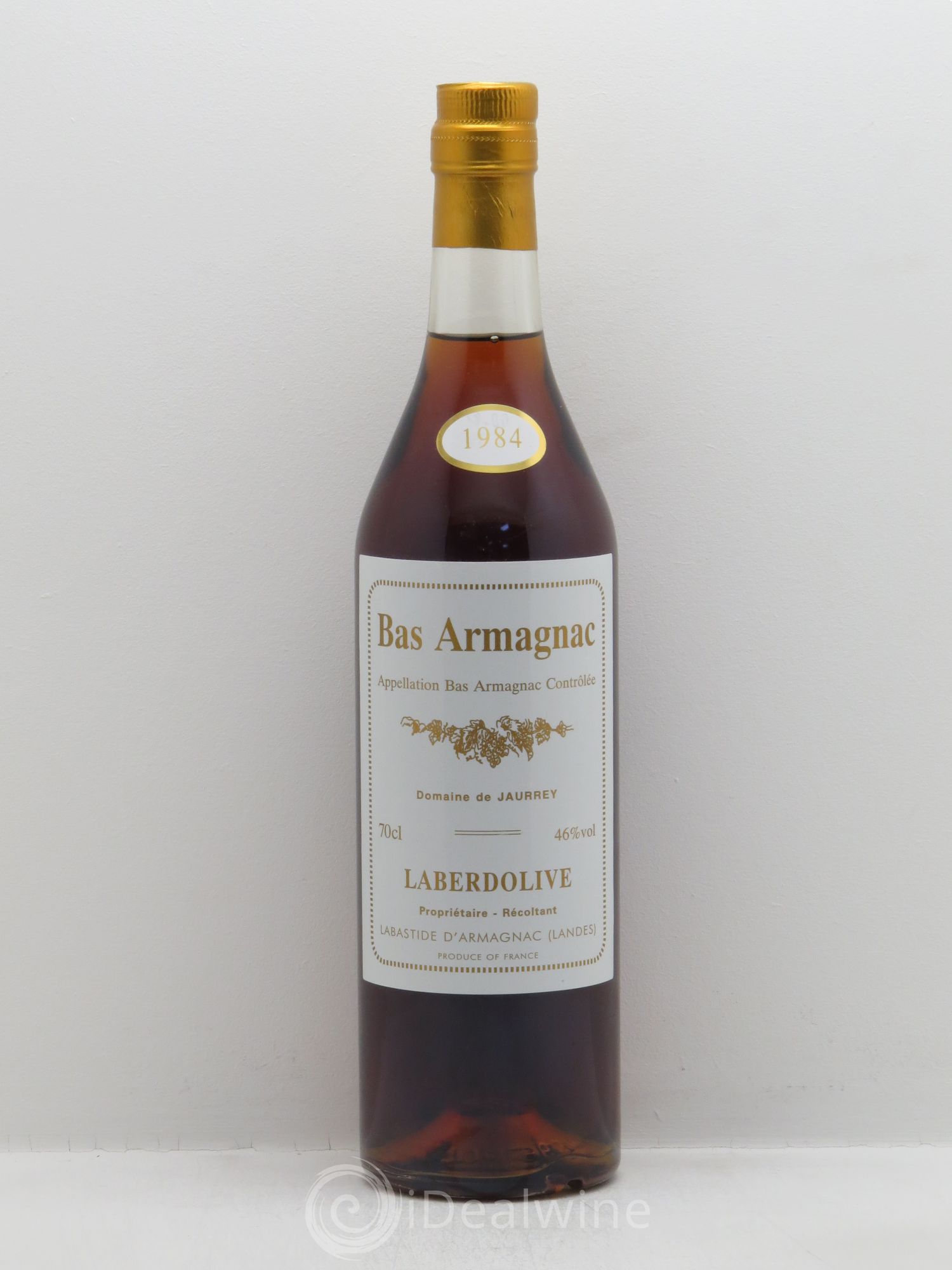 Armagnac Domaine de Jaurrey 1984 - Posten von 1 Flasche - 0