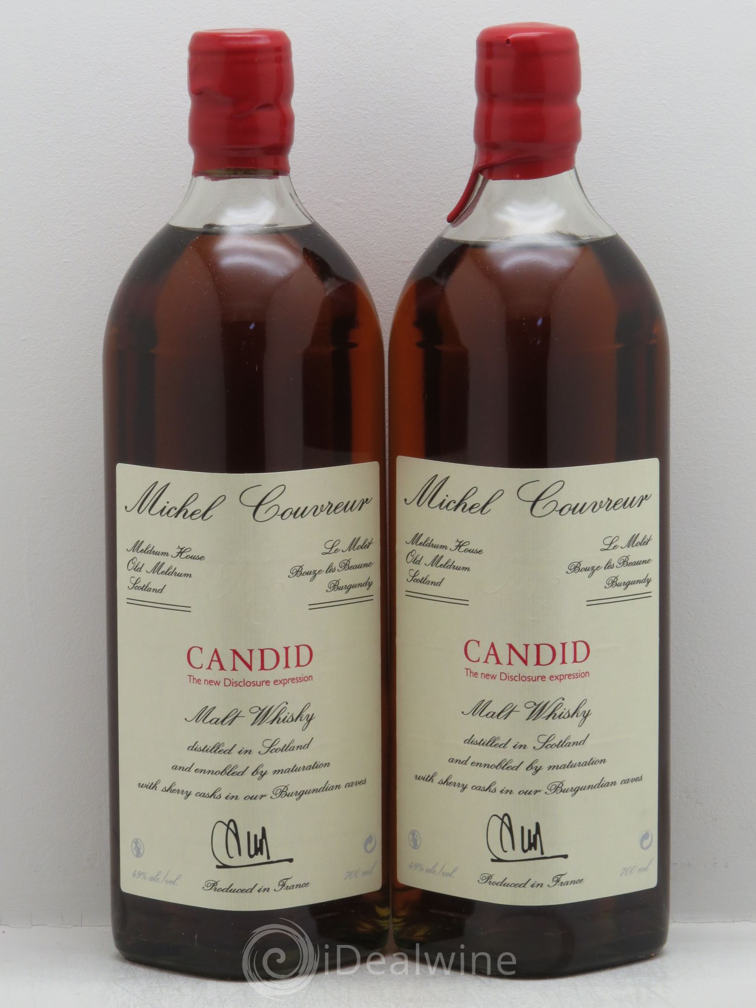 Whisky Michel Couvreur Candid Malt - Posten von 2 Flaschen - 0