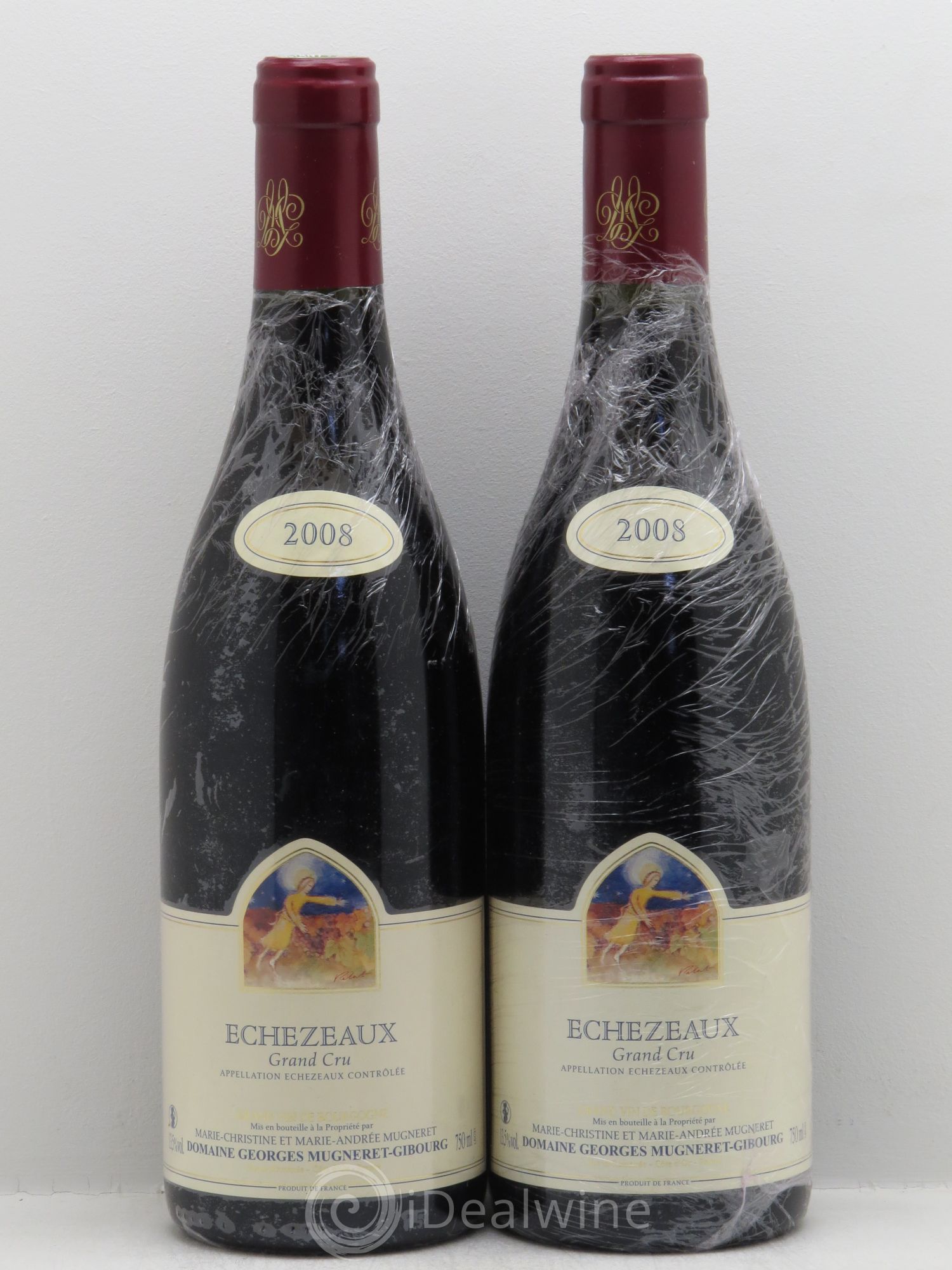 Echezeaux Grand Cru Mugneret-Gibourg (Domaine) 2008 - Lot de 2 bouteilles - 0