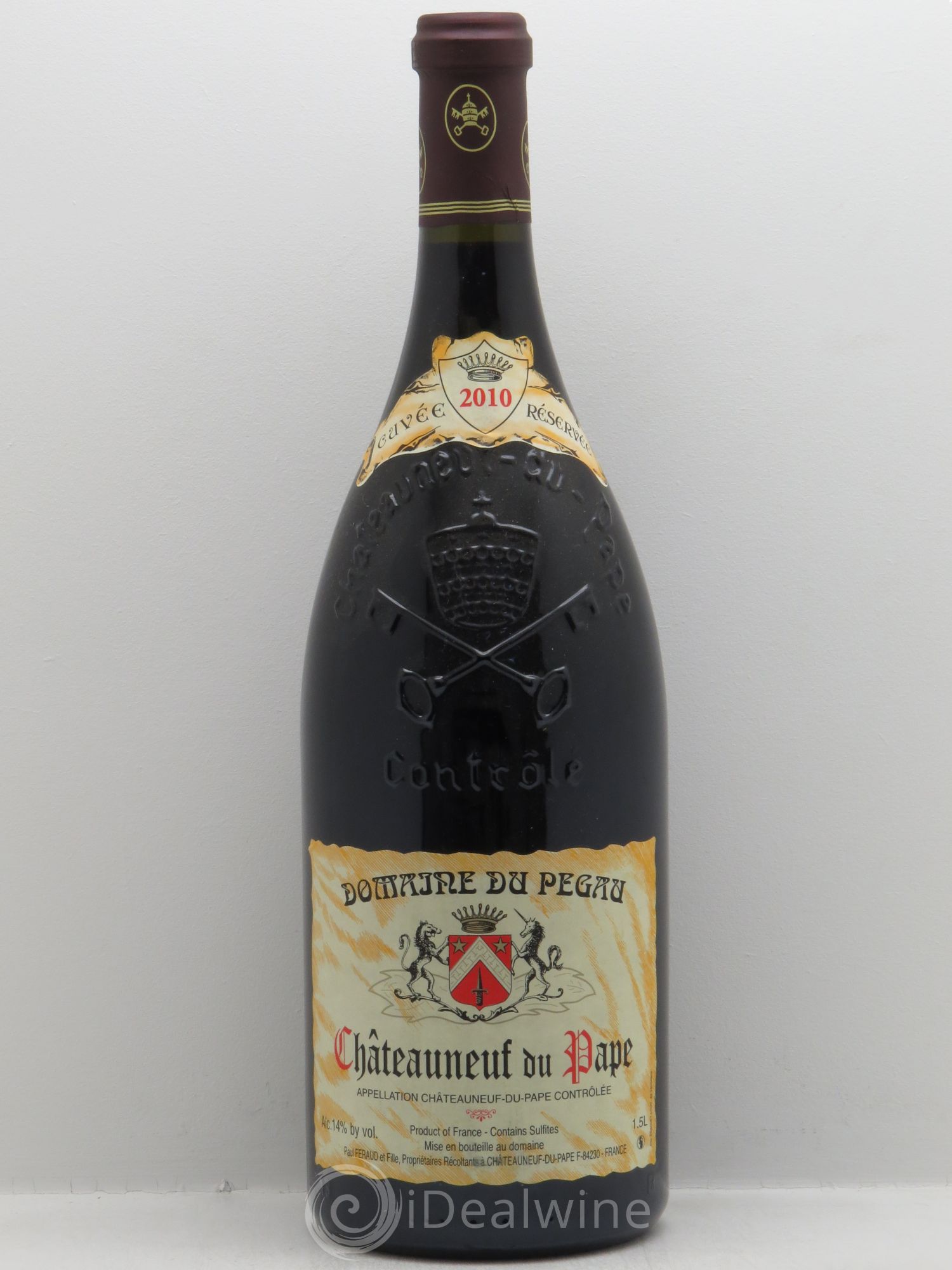 Châteauneuf-du-Pape Domaine du Pégau Cuvée Réservée Paul et Laurence Féraud 2010 - Lot de 1 magnum - 0