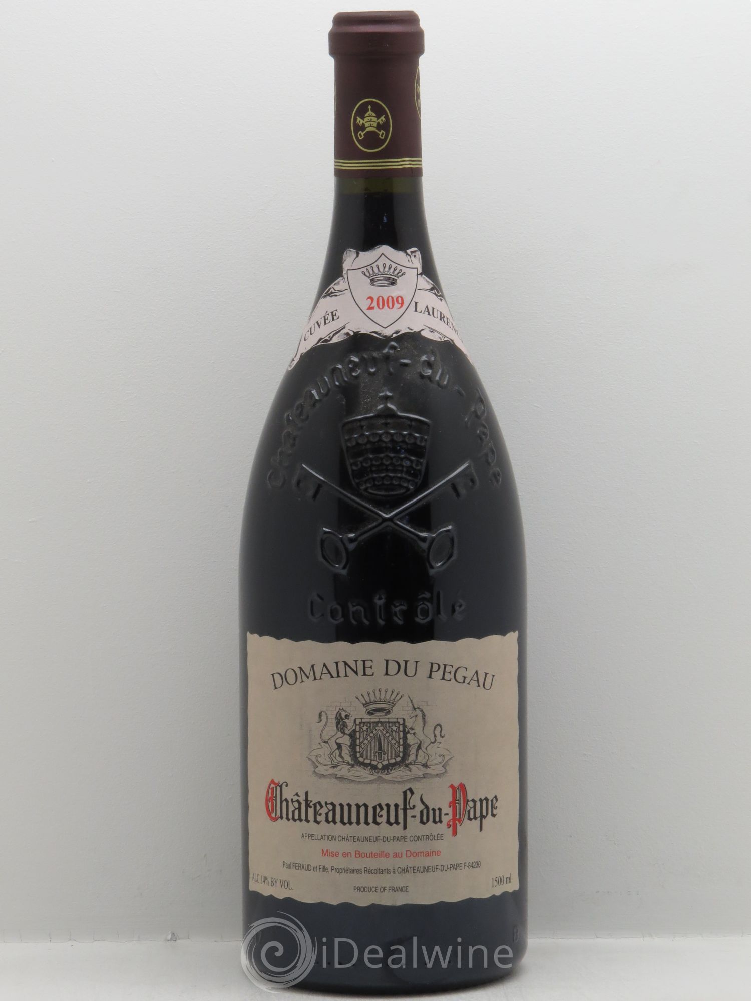 Châteauneuf-du-Pape Domaine du Pégau Cuvée Laurence Paul et Laurence Féraud 2009 - Lot de 1 magnum - 0