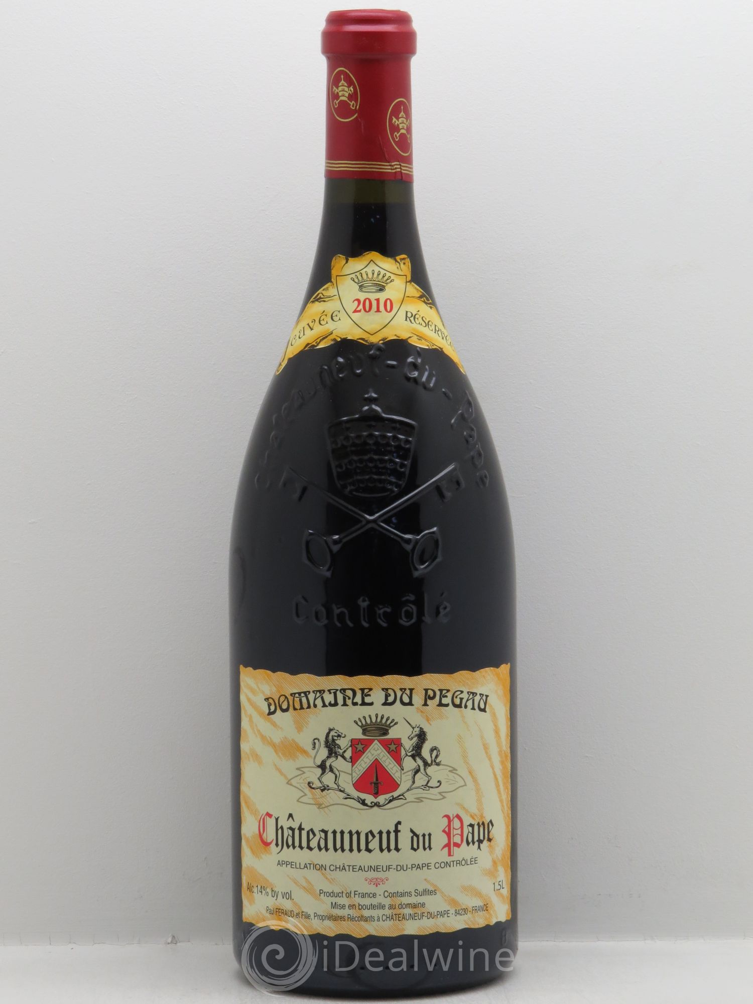 Châteauneuf-du-Pape Domaine du Pégau Cuvée Réservée Paul et Laurence Féraud 2010 - Lot de 1 magnum - 0