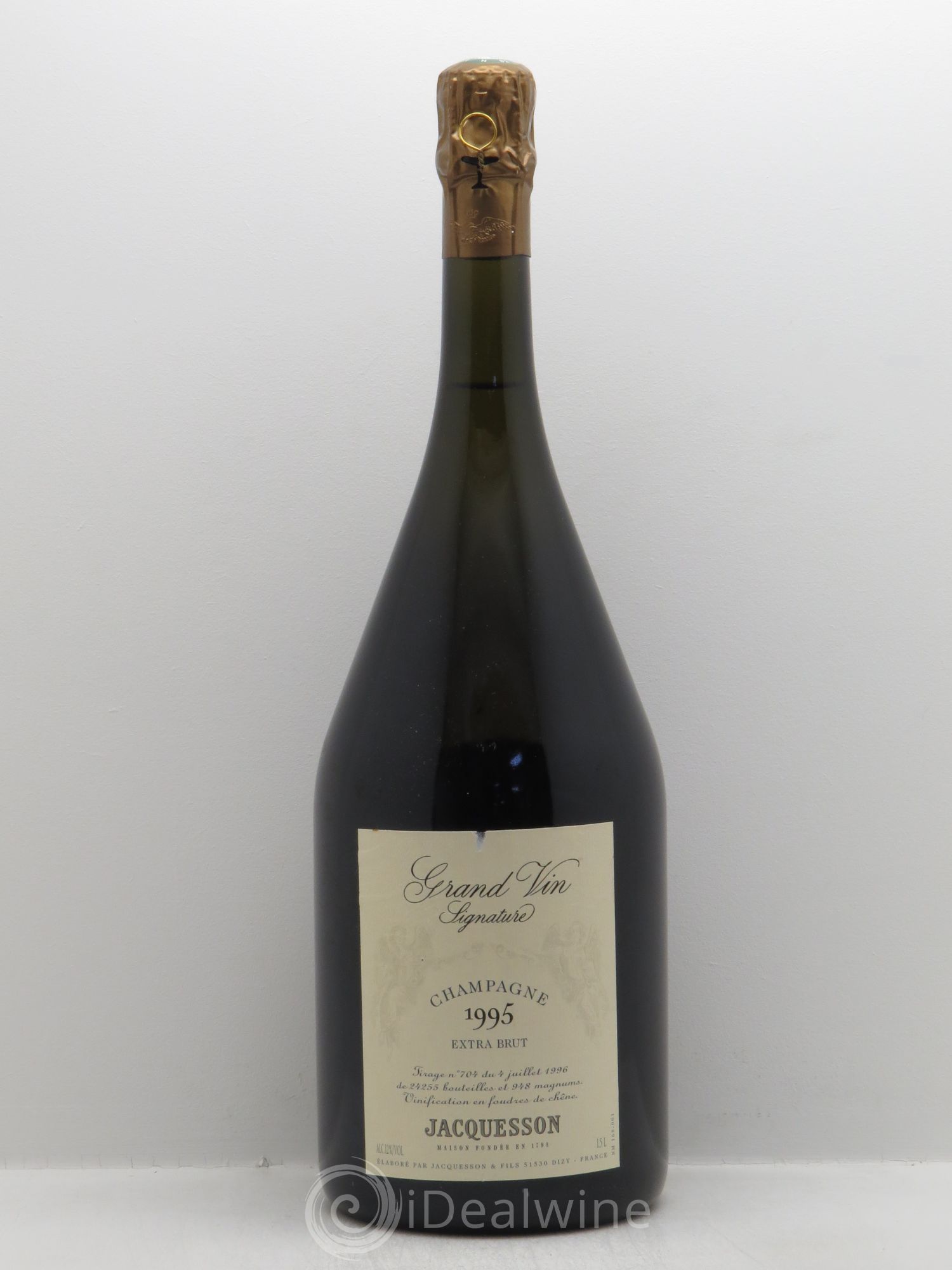 Champagne Jacquesson Signature 1995 - Lot de 1 magnum - 0