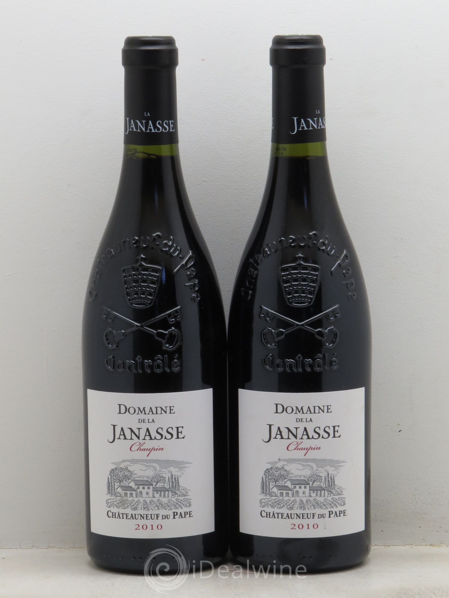 Châteauneuf-du-Pape Cuvée Chaupin La Janasse (Domaine de) 2010 - Lot de 2 bouteilles - 0