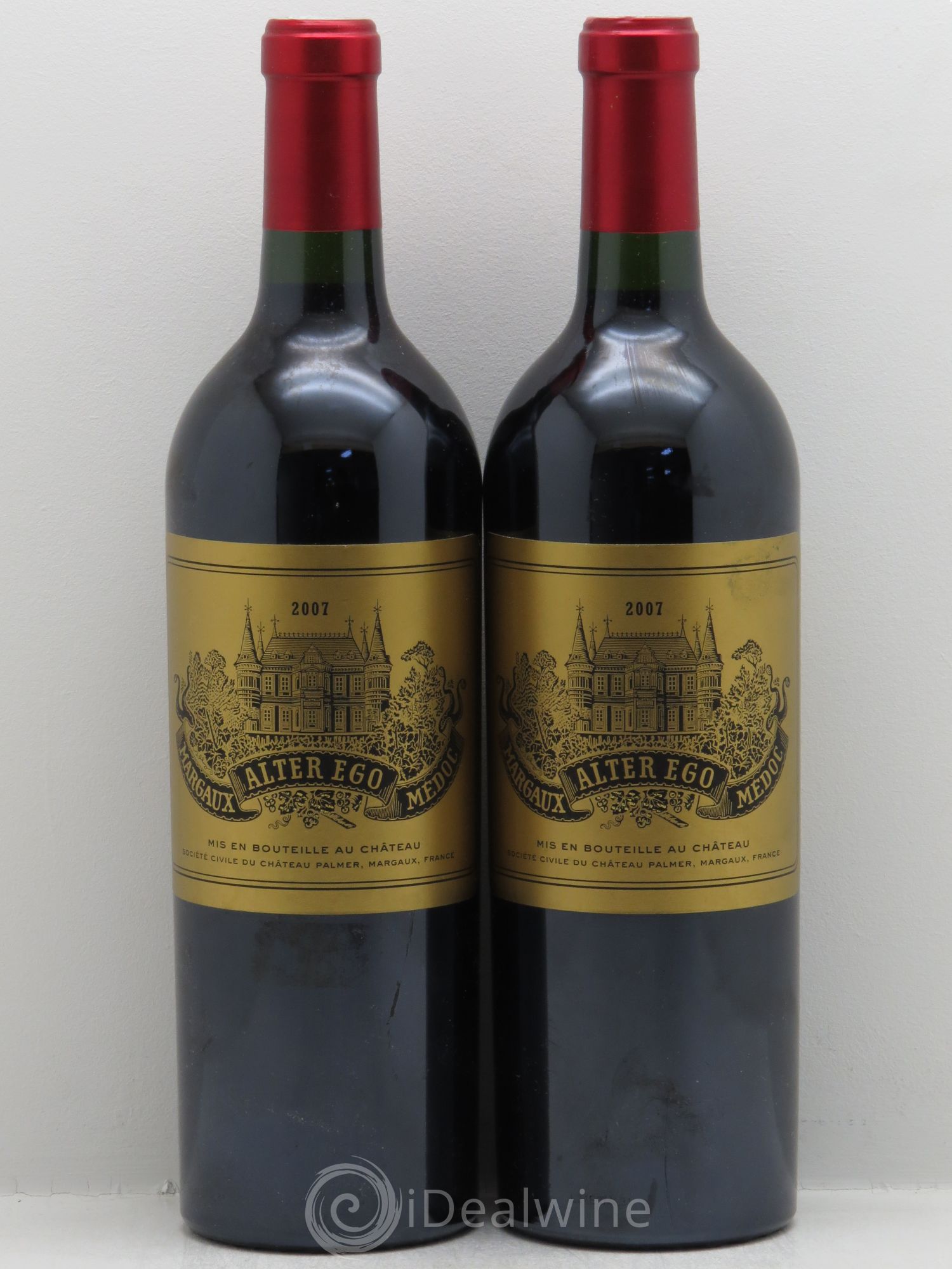 Alter Ego de Palmer Second Vin 2007 - Lot de 2 bouteilles - 0