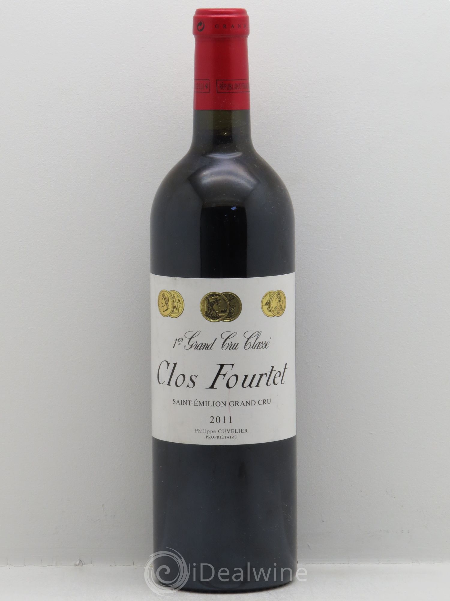 Clos Fourtet 1er Grand Cru Classé B 2011 - Lot de 1 bouteille - 0