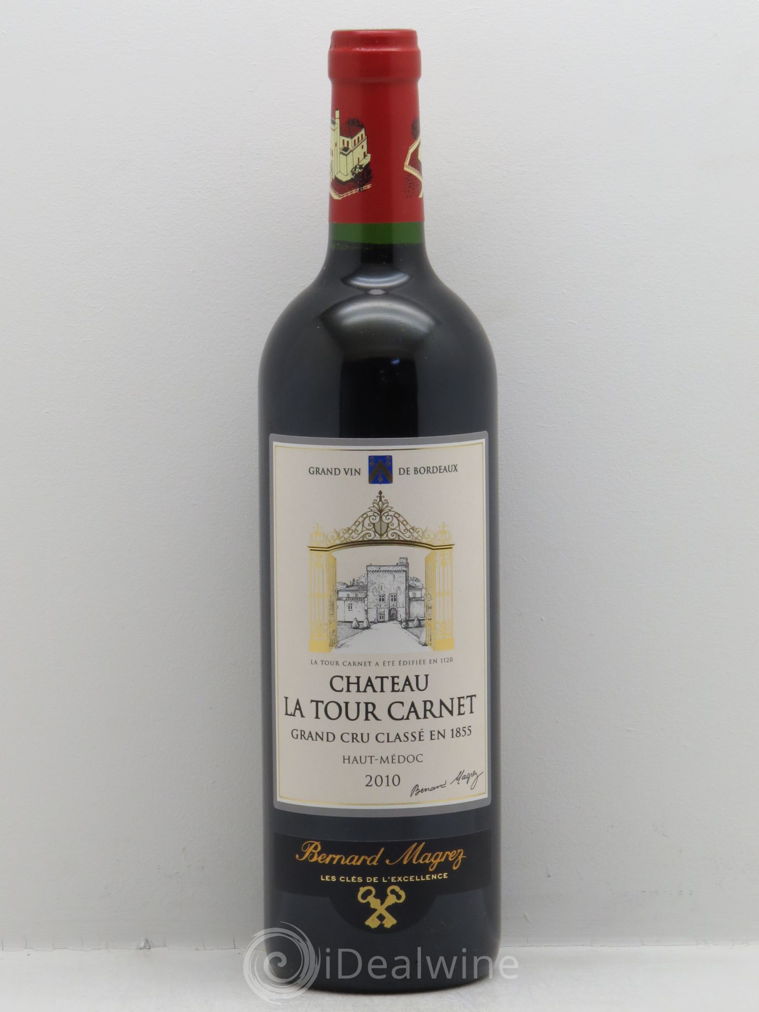 Château la Tour Carnet 4ème Grand Cru Classé 2010 - Lot de 1 bouteille - 0