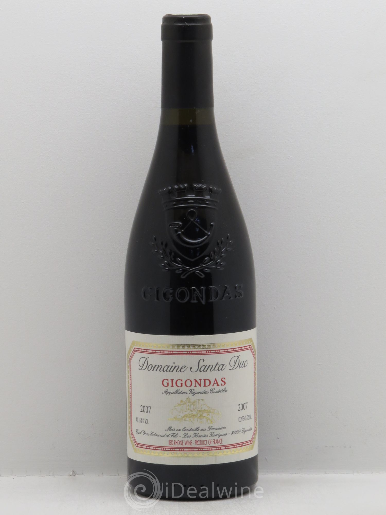 Gigondas (sans prix de reserve - no reserve) 2007 - Posten von 1 Flasche - 0