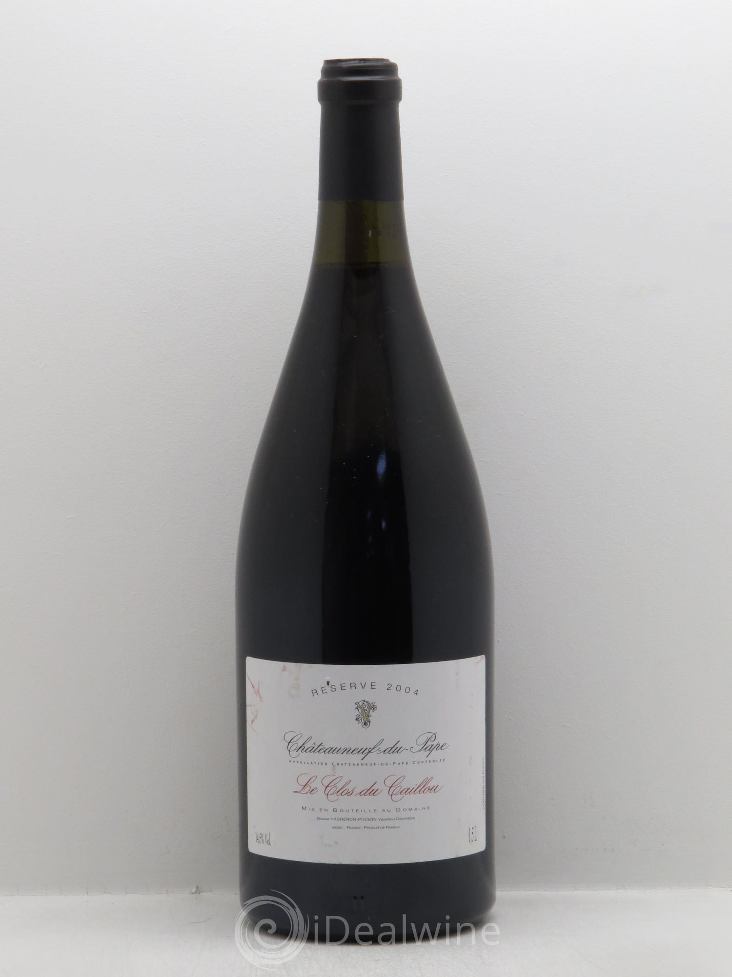 Châteauneuf-du-Pape Domaine Le Clos du Caillou Réserve Sylvie Vacheron 2004 - Lot de 1 magnum - 0