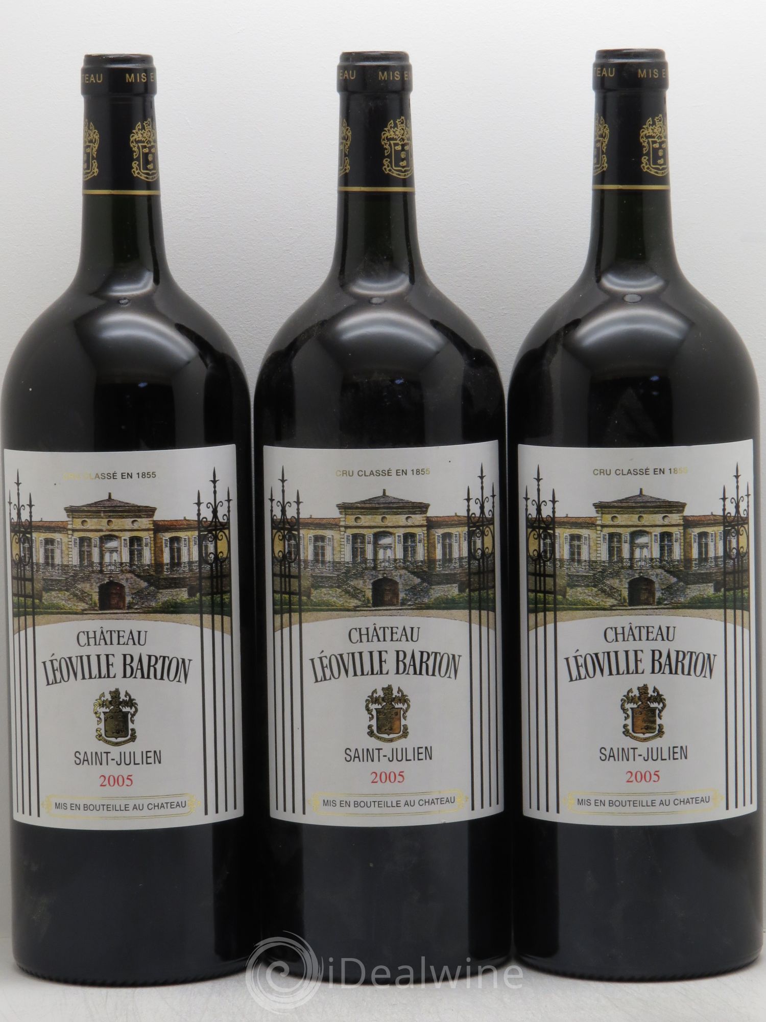 Château Léoville Barton 2ème Grand Cru Classé 2005 - Lot de 3 magnums - 0