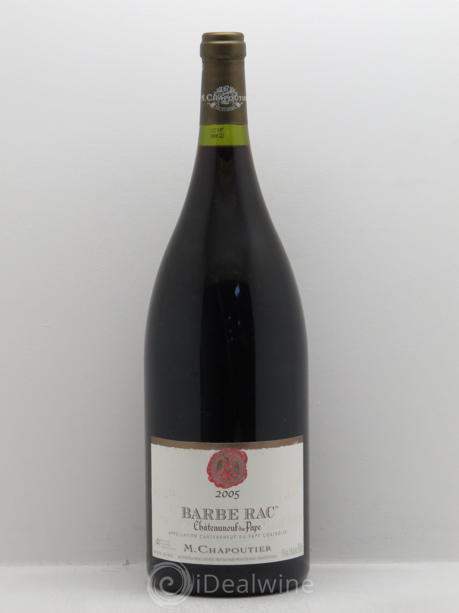 Châteauneuf-du-Pape Barbe Rac Chapoutier 2005 - Posten von 1 Magnum - 0