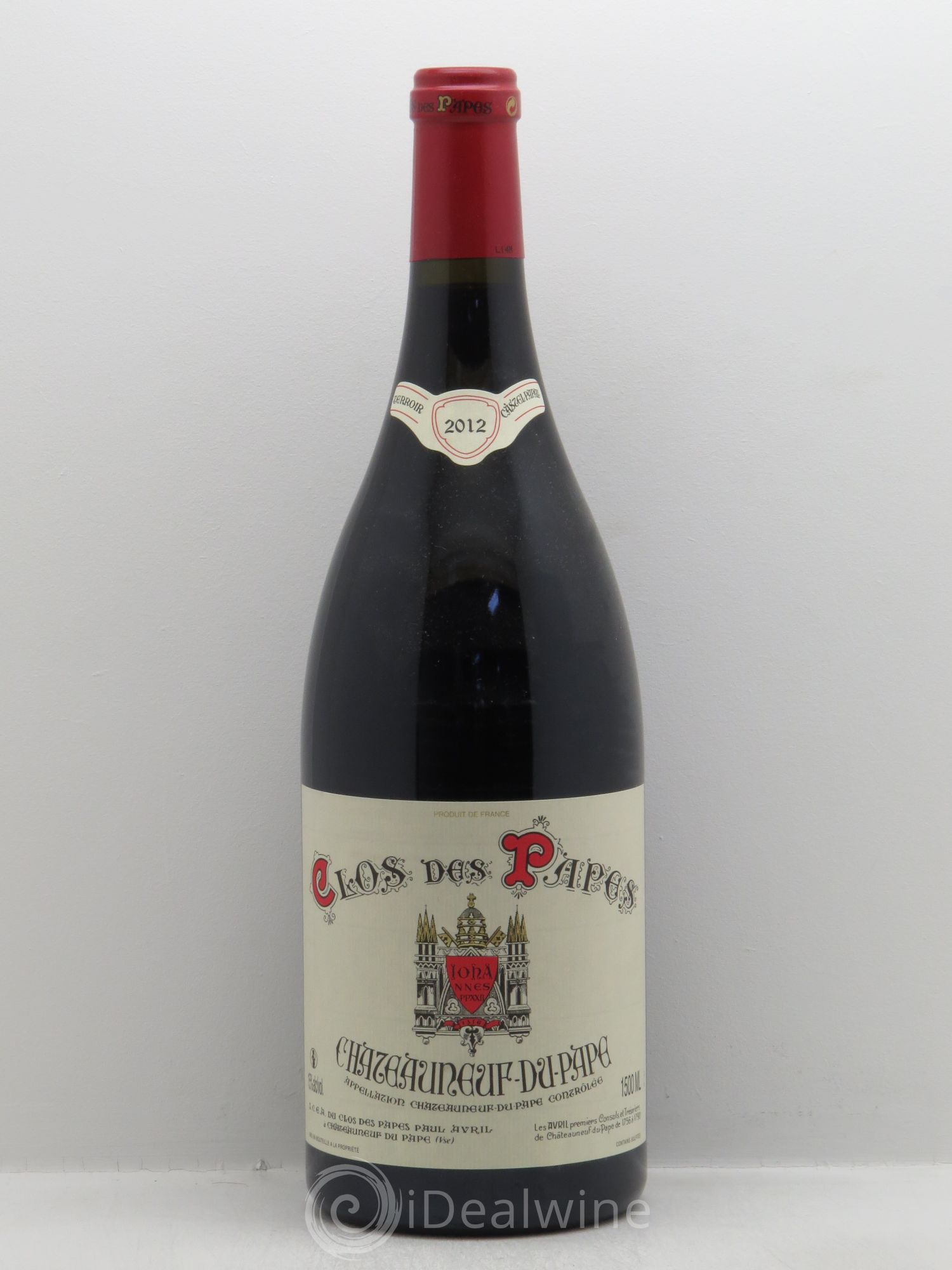 Châteauneuf-du-Pape Clos des Papes - Paul Avril 2012 - Lot de 1 magnum - 0