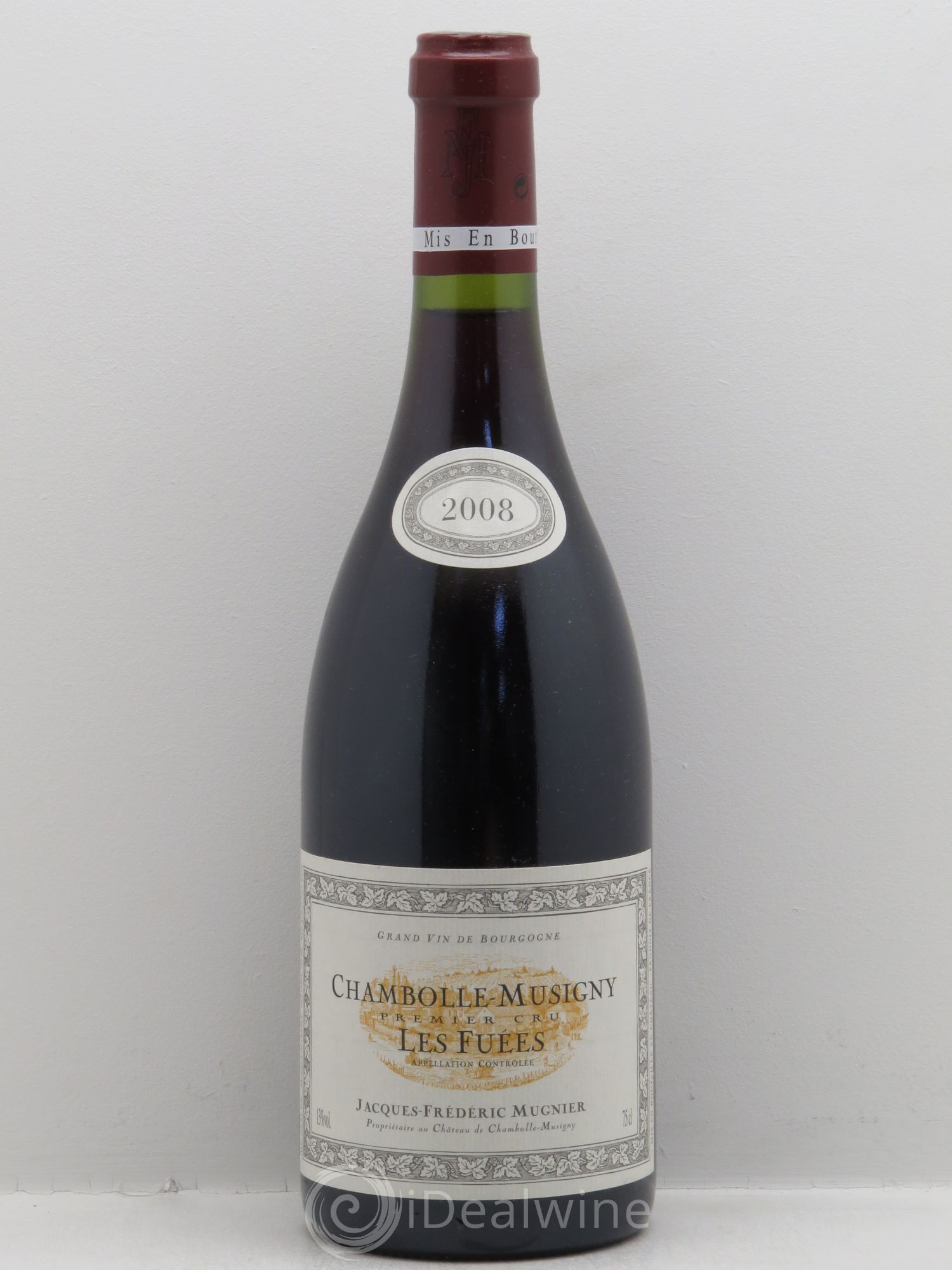 Chambolle-Musigny 1er Cru Les Fuées Jacques-Frédéric Mugnier 2008 - Lot de 1 bouteille - 0