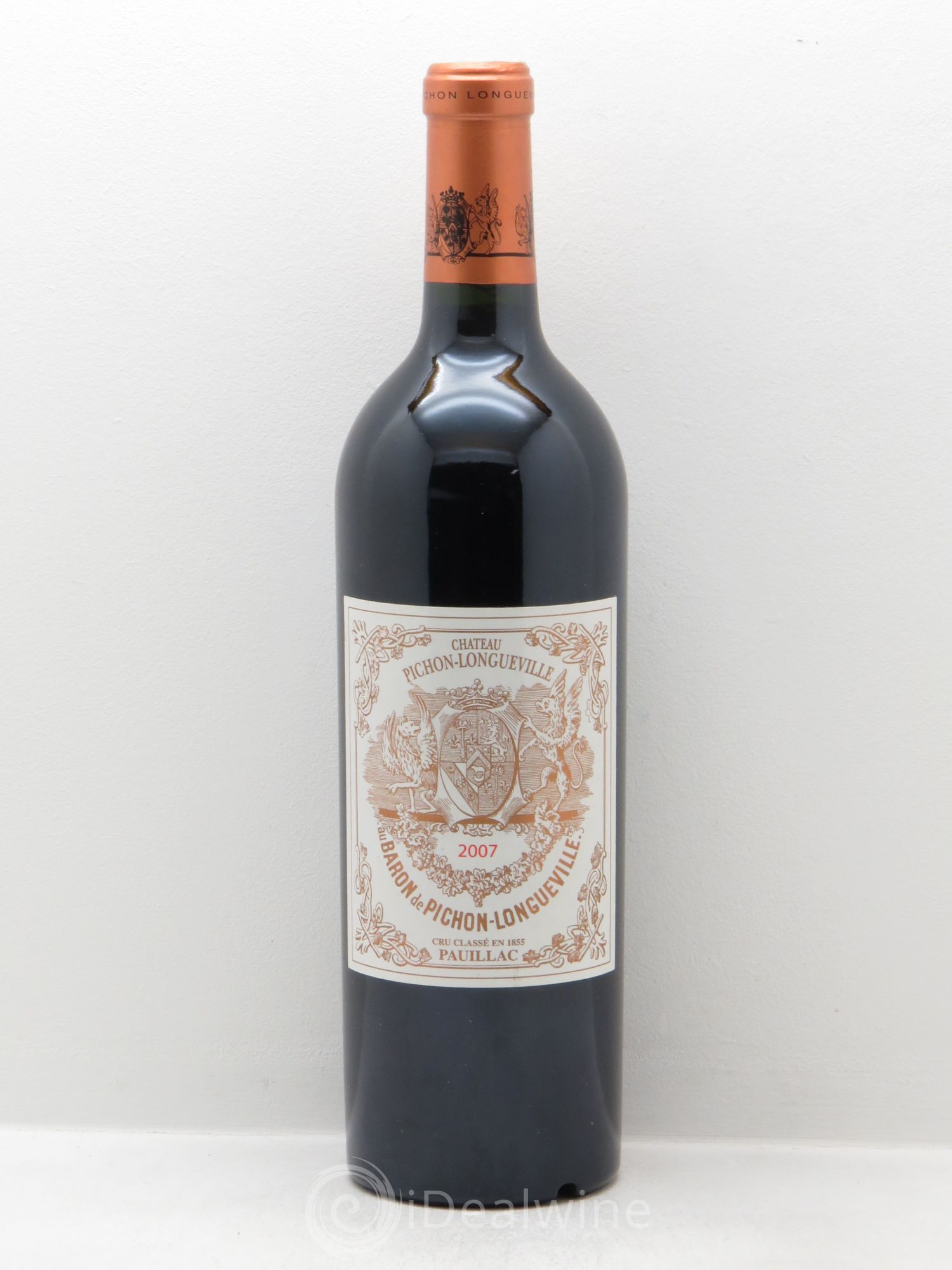 Pichon Longueville Baron 2ème Grand Cru Classé 2007 - Lot de 1 bouteille - 0