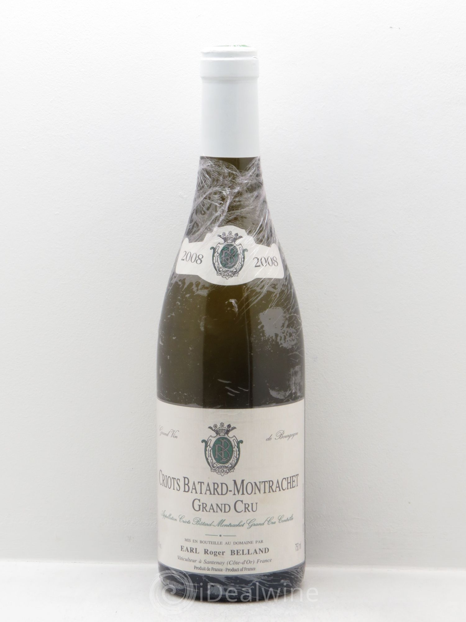 Criots-Bâtard-Montrachet Grand Cru 2008 - Lot de 1 bouteille - 0