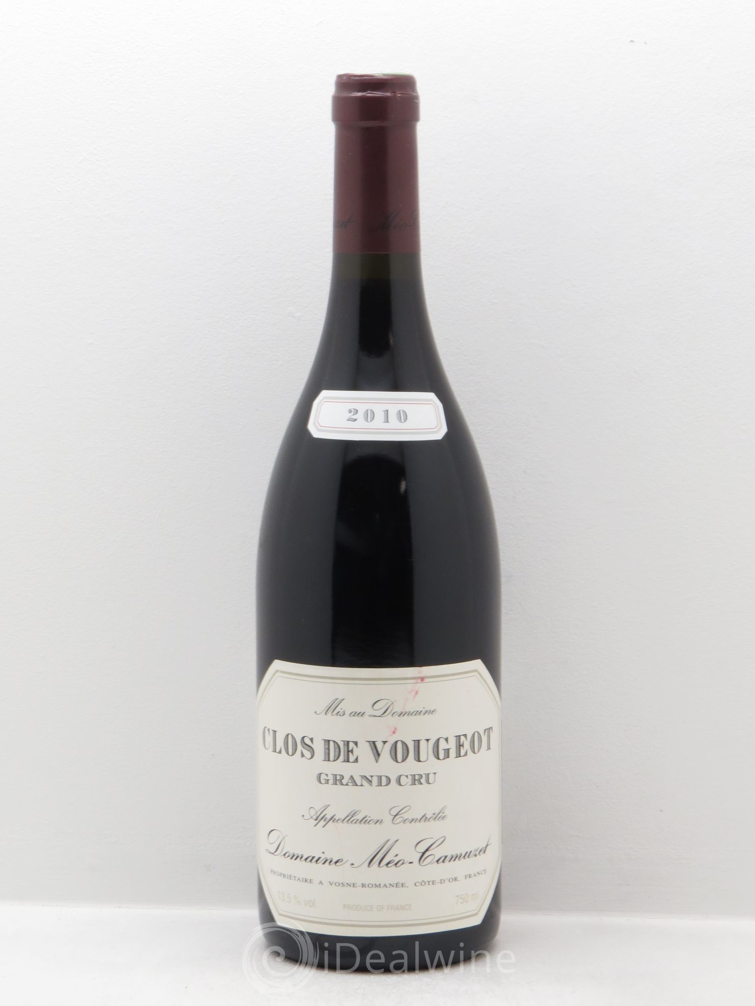 Clos de Vougeot Grand Cru Méo-Camuzet (Domaine) 2010 - Lotto di 1 bottiglia - 0