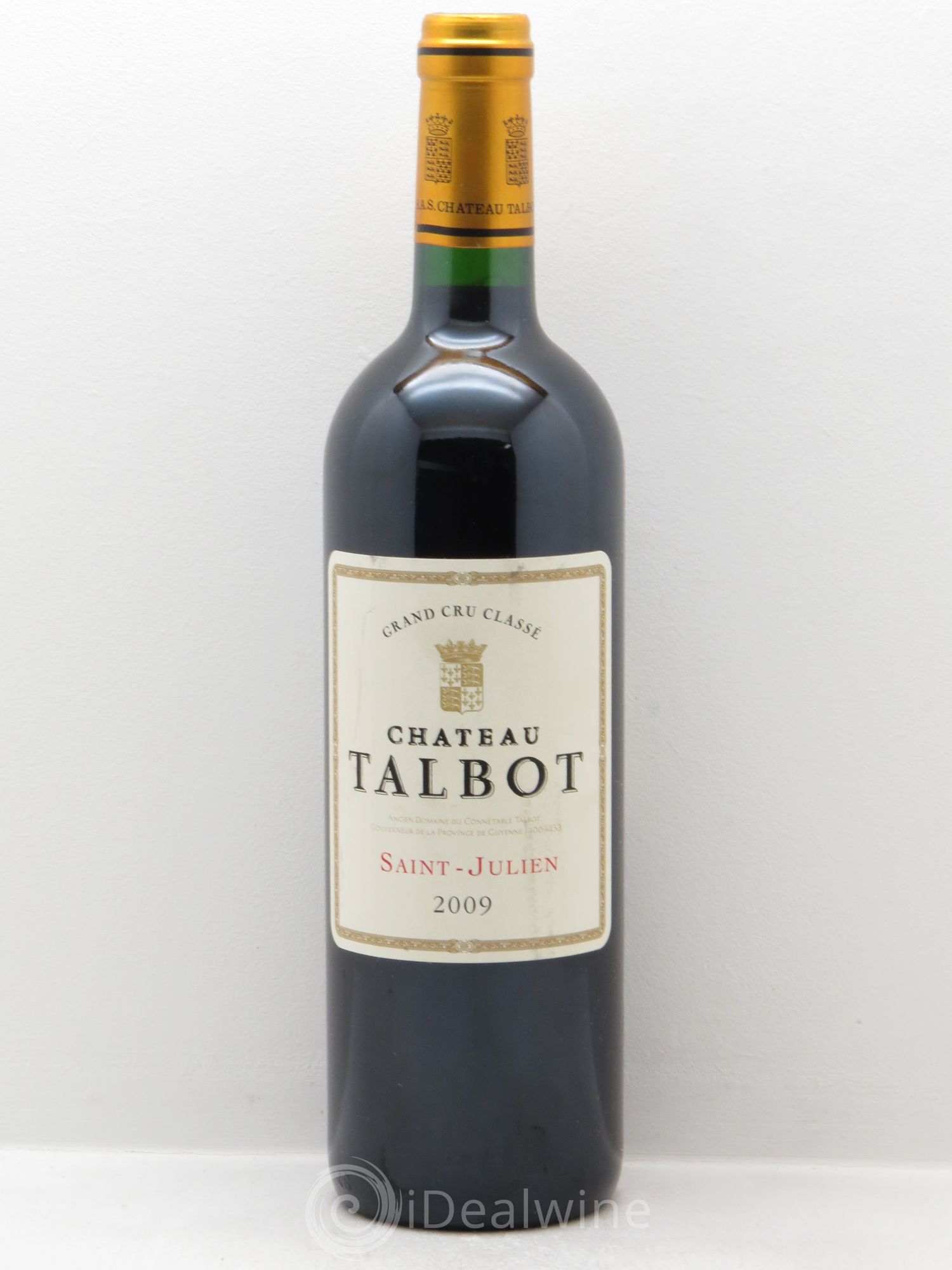Château Talbot 4ème Grand Cru Classé 2009 - Lot de 1 bouteille - 0