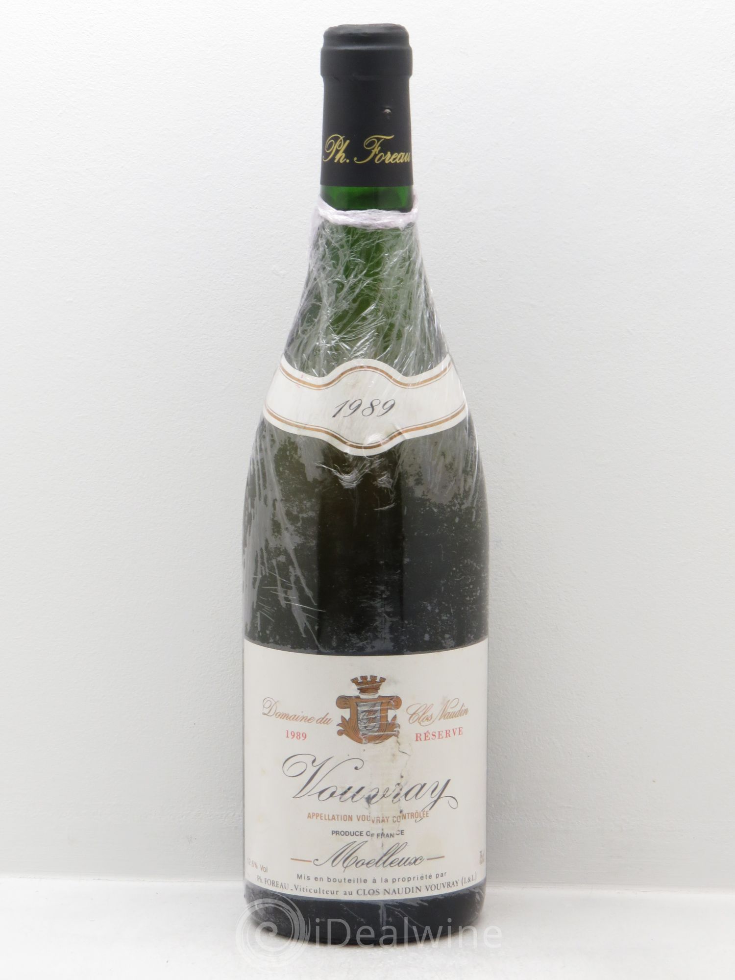 Vouvray Moelleux Réserve Clos Naudin - Philippe Foreau 1989 - Lotto di 1 bottiglia - 0