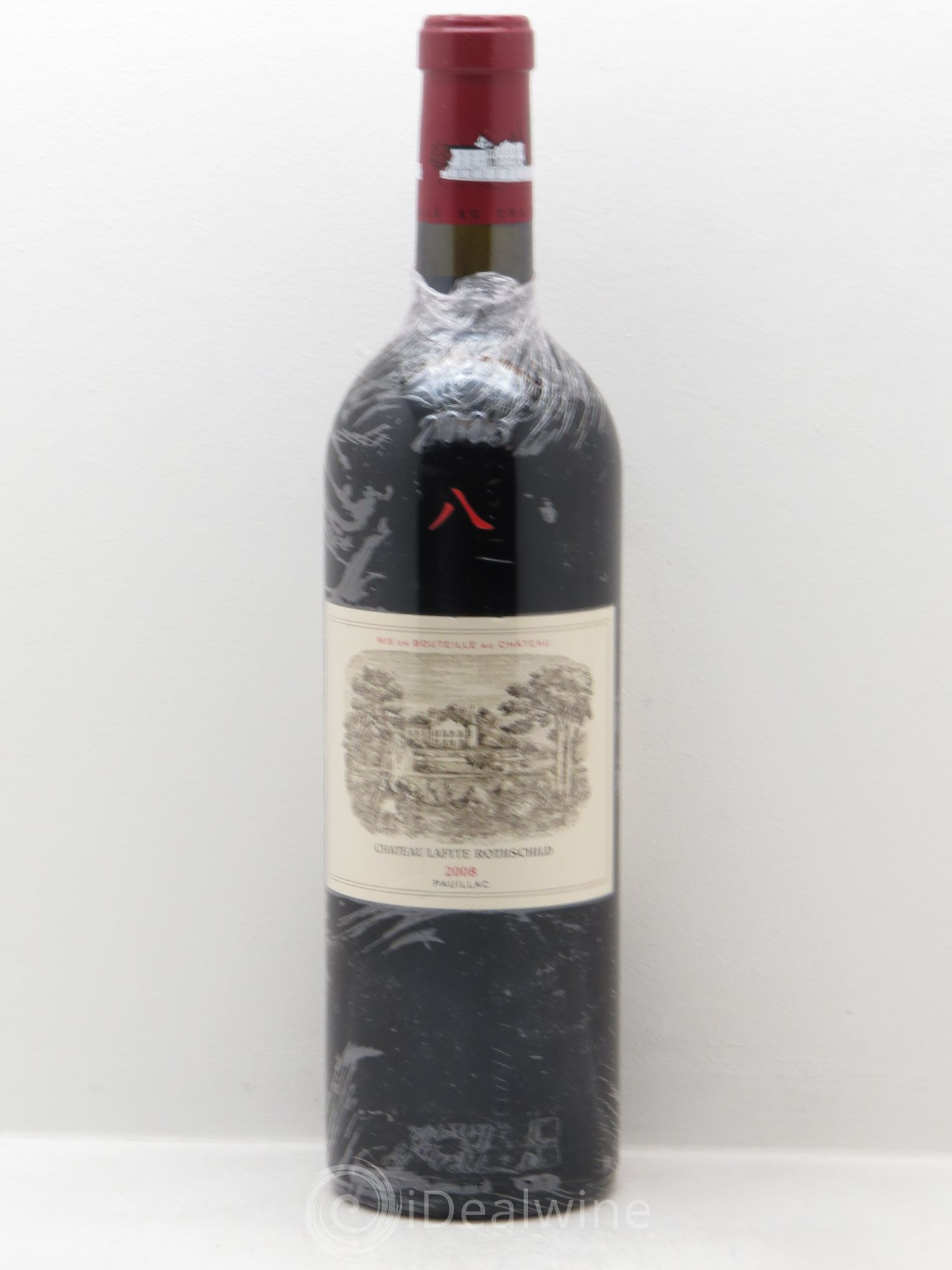 Château Lafite Rothschild 1er Grand Cru Classé 2008 - Lot de 1 bouteille - 0