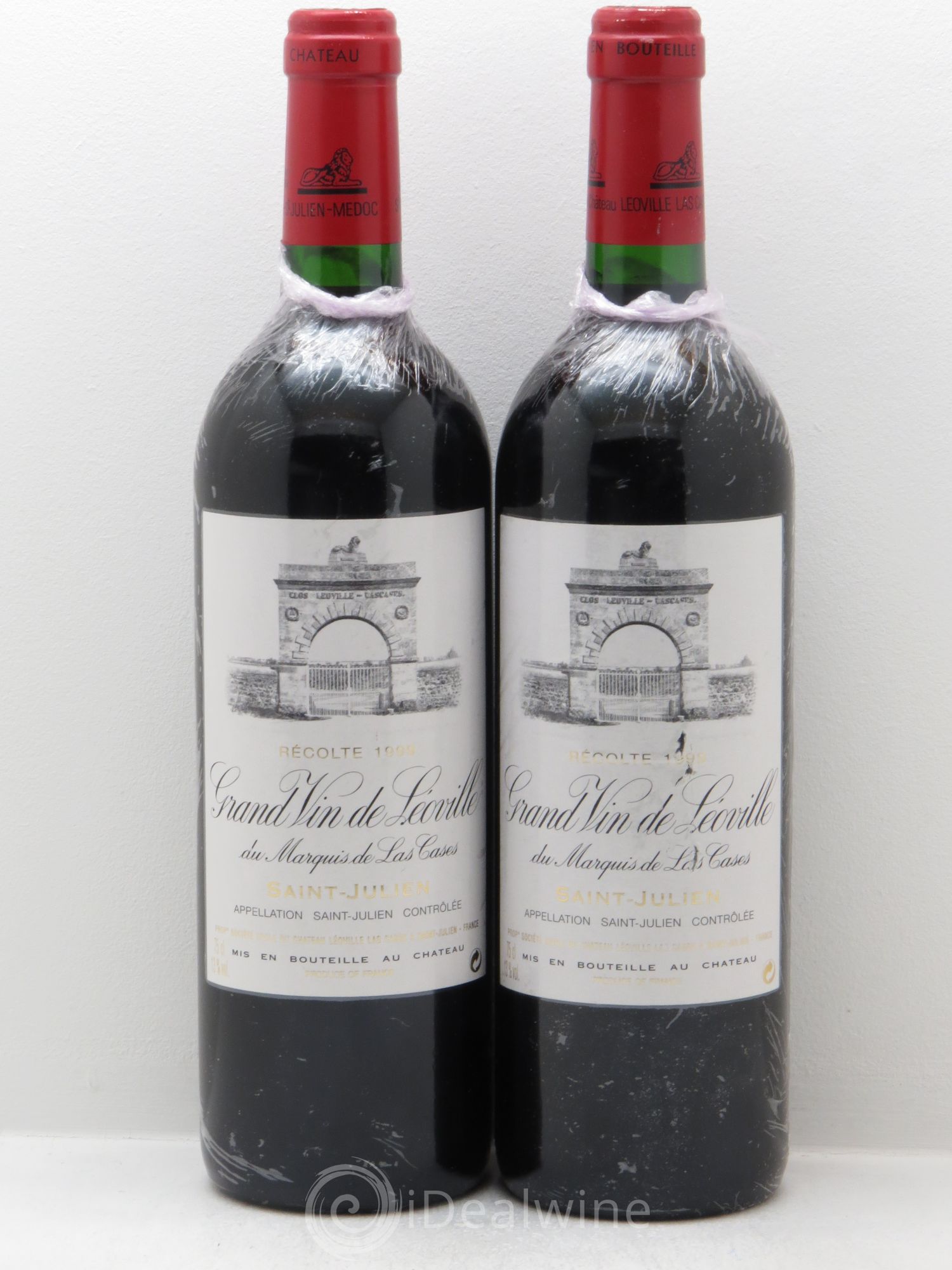 Château Léoville Las Cases 2ème Grand Cru Classé 1999 - Lot de 2 bouteilles - 0