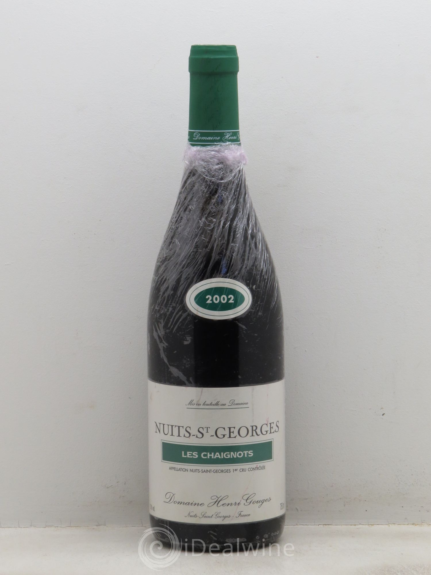 Nuits-Saint-Georges 1er Cru Les Chaignots Henri Gouges 2002 - Lot de 1 bouteille - 0