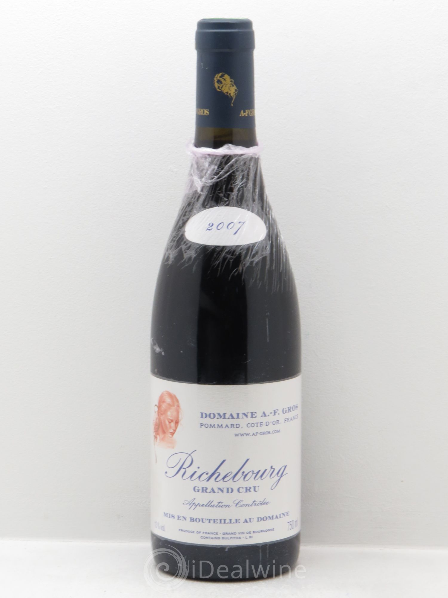 Richebourg Grand Cru A.-F. Gros 2007 - Lot de 1 bouteille - 0