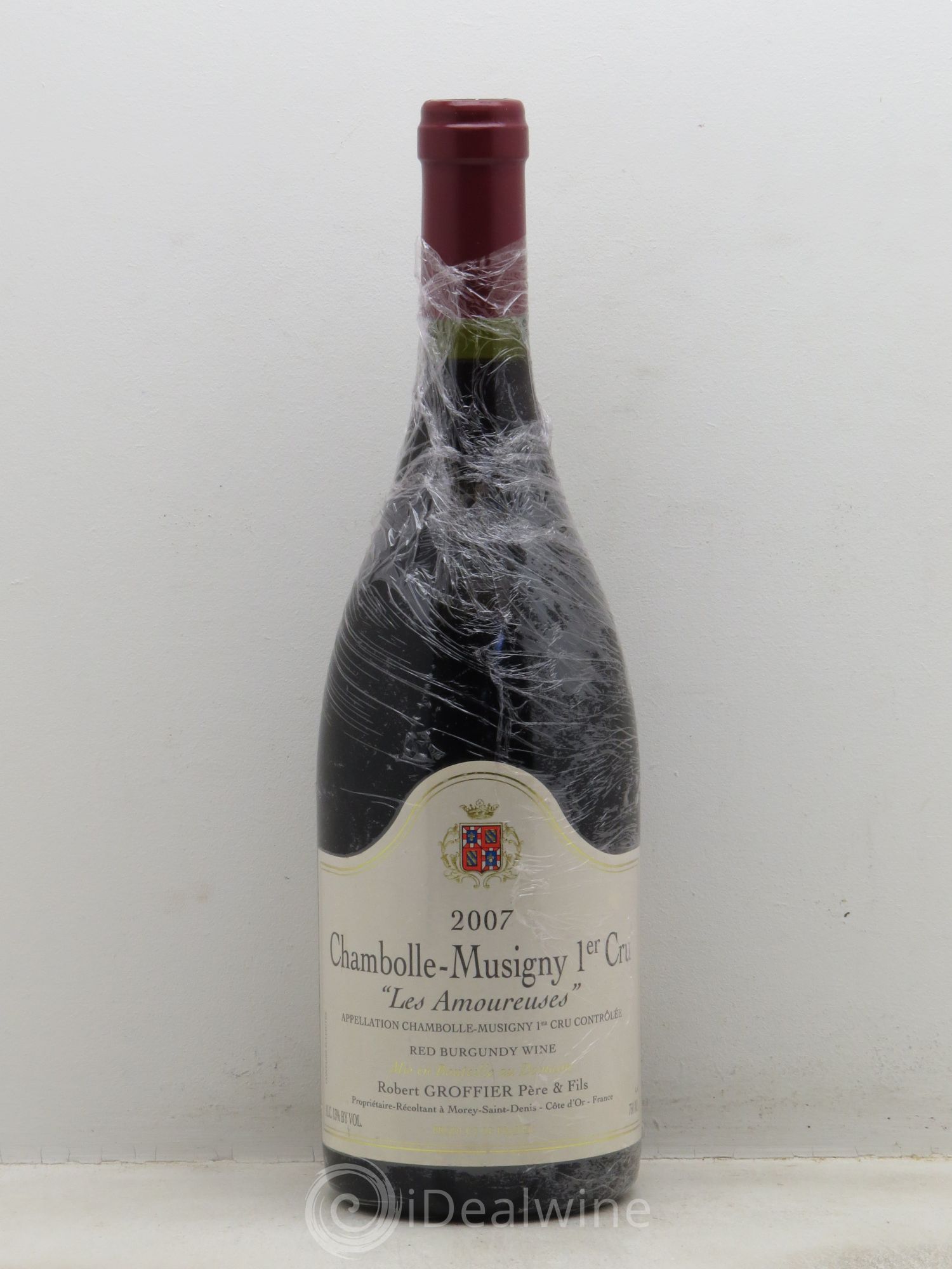 Chambolle-Musigny 1er Cru Les Amoureuses Robert Groffier Père & Fils (Domaine) 2007 - Lot de 1 bouteille - 0