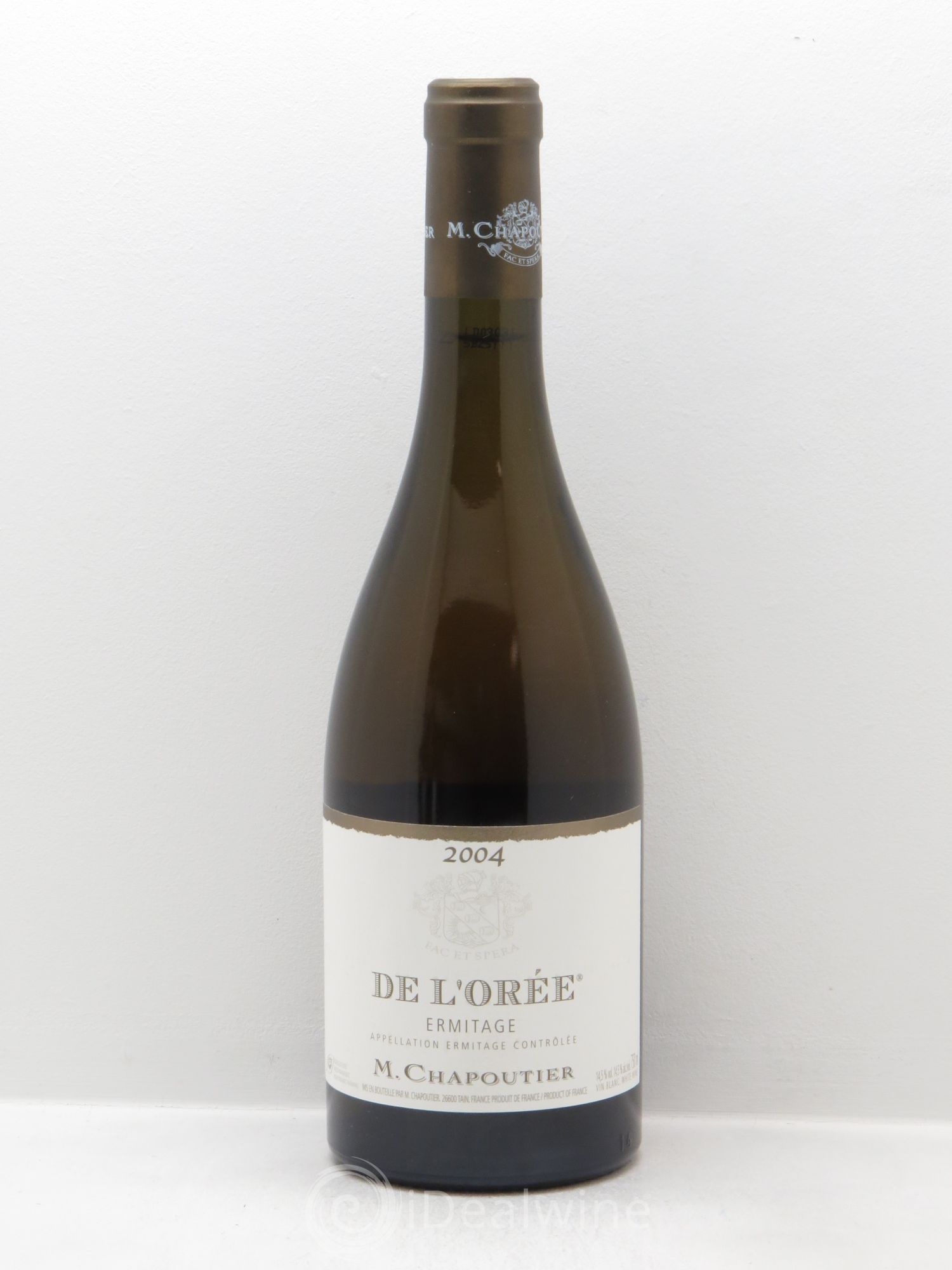Hermitage Ermitage de l'Orée Chapoutier 2004 - Lot de 1 bouteille - 0