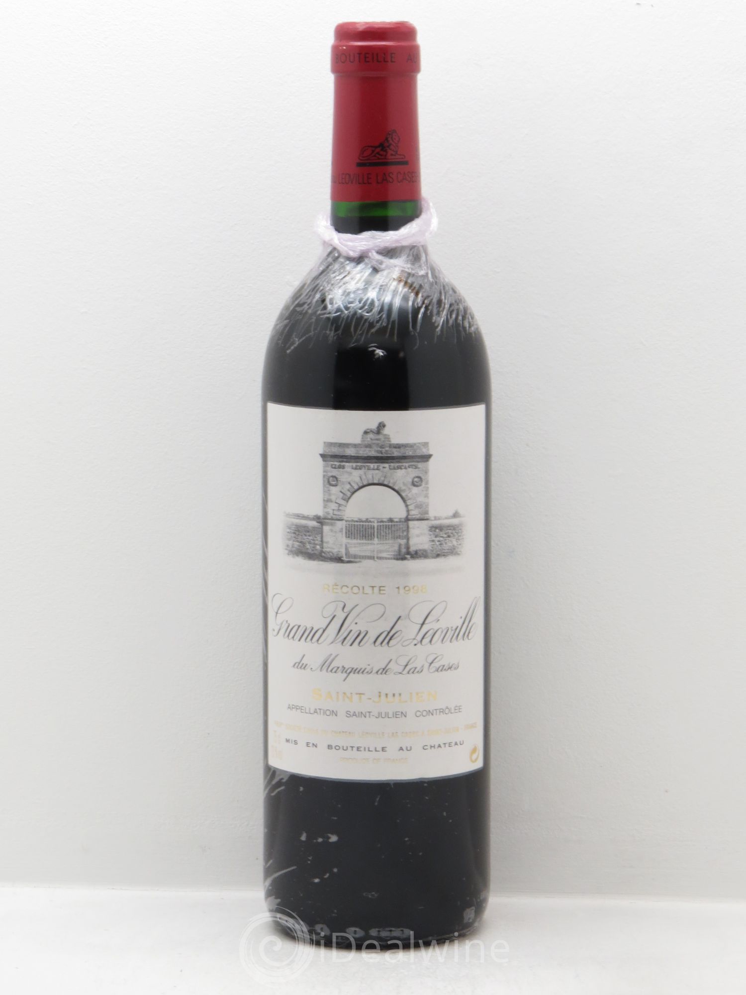 Château Léoville Las Cases 2ème Grand Cru Classé 1998 - Lot de 1 bouteille - 0