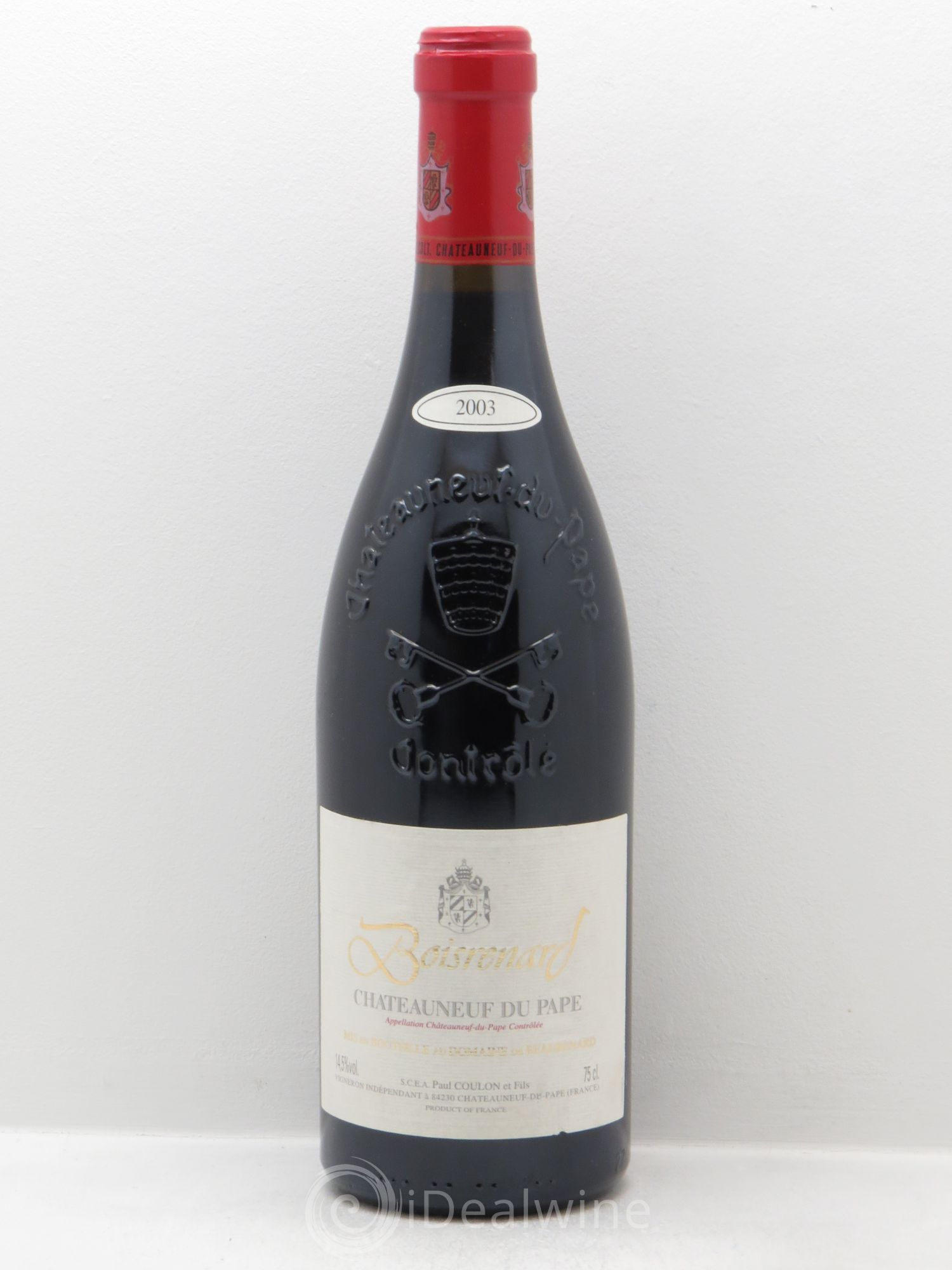 Châteauneuf-du-Pape Cuvée Boisrenard Beaurenard (Domaine de) 2003 - Lot de 1 bouteille - 0