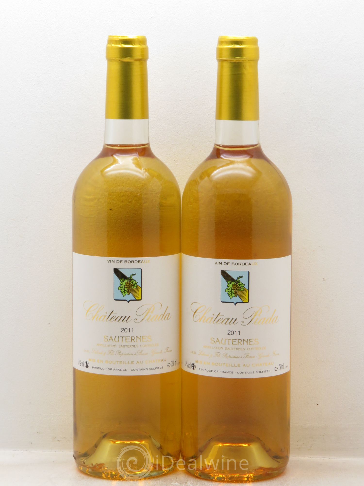 Château Piada 2011 - Lotto di 2 bottiglie - 0
