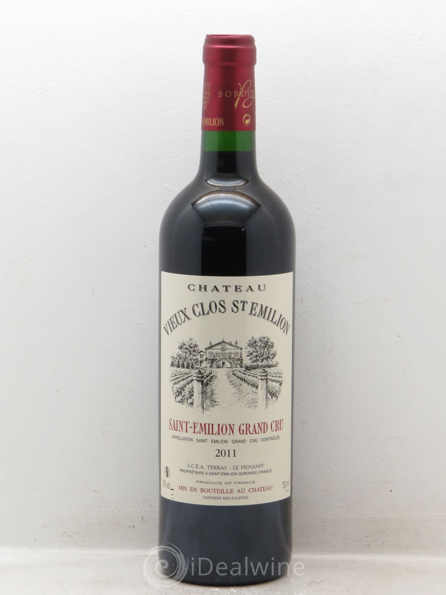 Saint-Émilion Château Vieux Clos (sans prix de réserve) 2011 - Posten von 12 Flaschen - 0