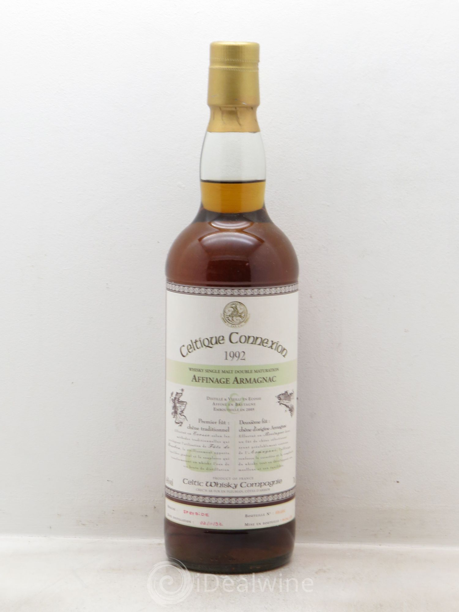 Whisky Celtic Connexion Affinage Armagnac Speyside 46° 1992 - Posten von 1 Flasche - 0