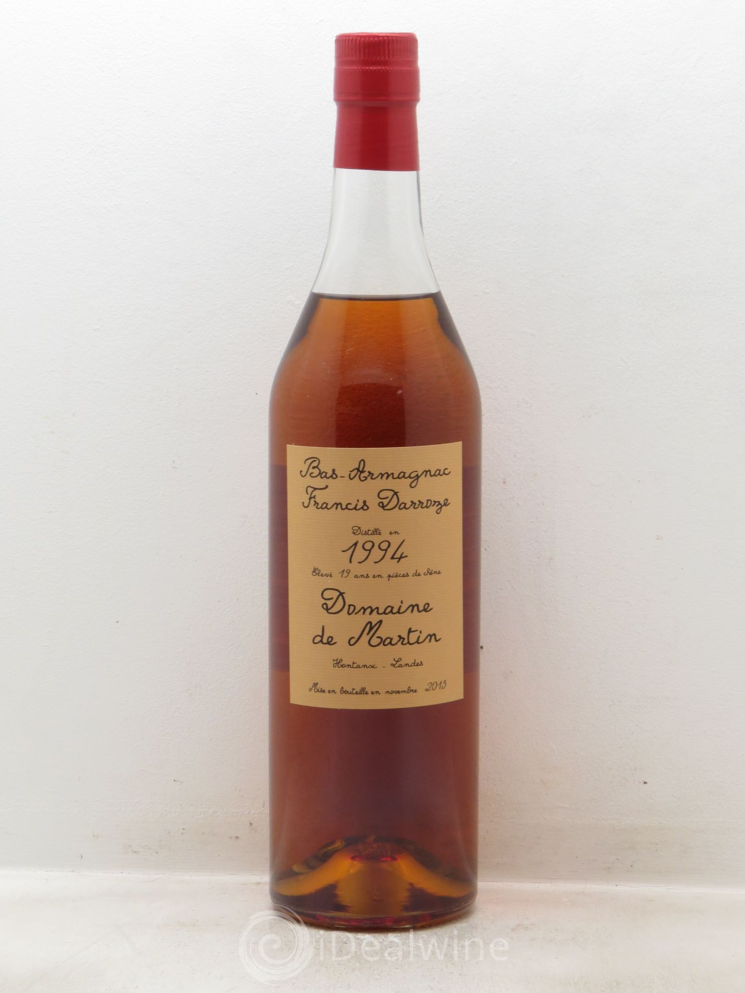Bas-Armagnac Domaine au Martin 48.5° 1994 - Posten von 1 Flasche - 0