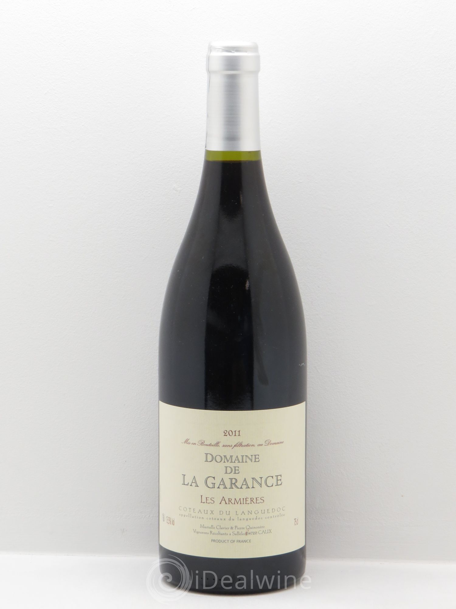 Coteaux du Languedoc Domaine de la Garance les Armières 2011 - Posten von 6 Flaschen - 0
