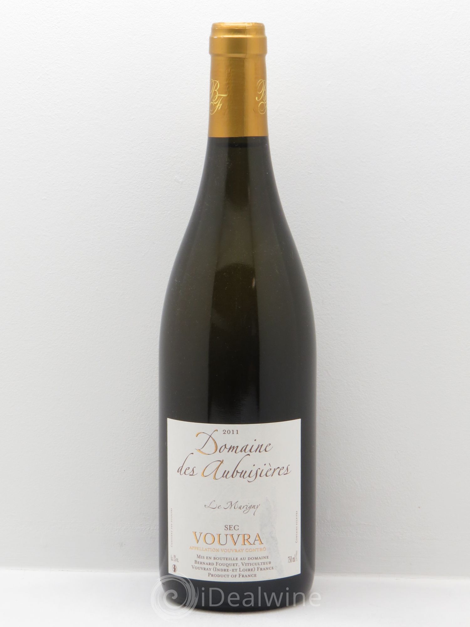 Vouvray Domaine des Aubusières le Marigny (sans prix de réserve) 2011 - Posten von 6 Flaschen - 0