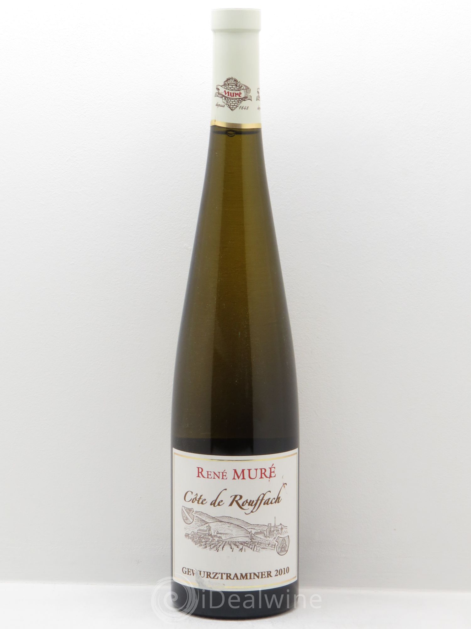 Gewurztraminer René Muré Côte de Rouffach 2010 - Lot de 1 bouteille - 0