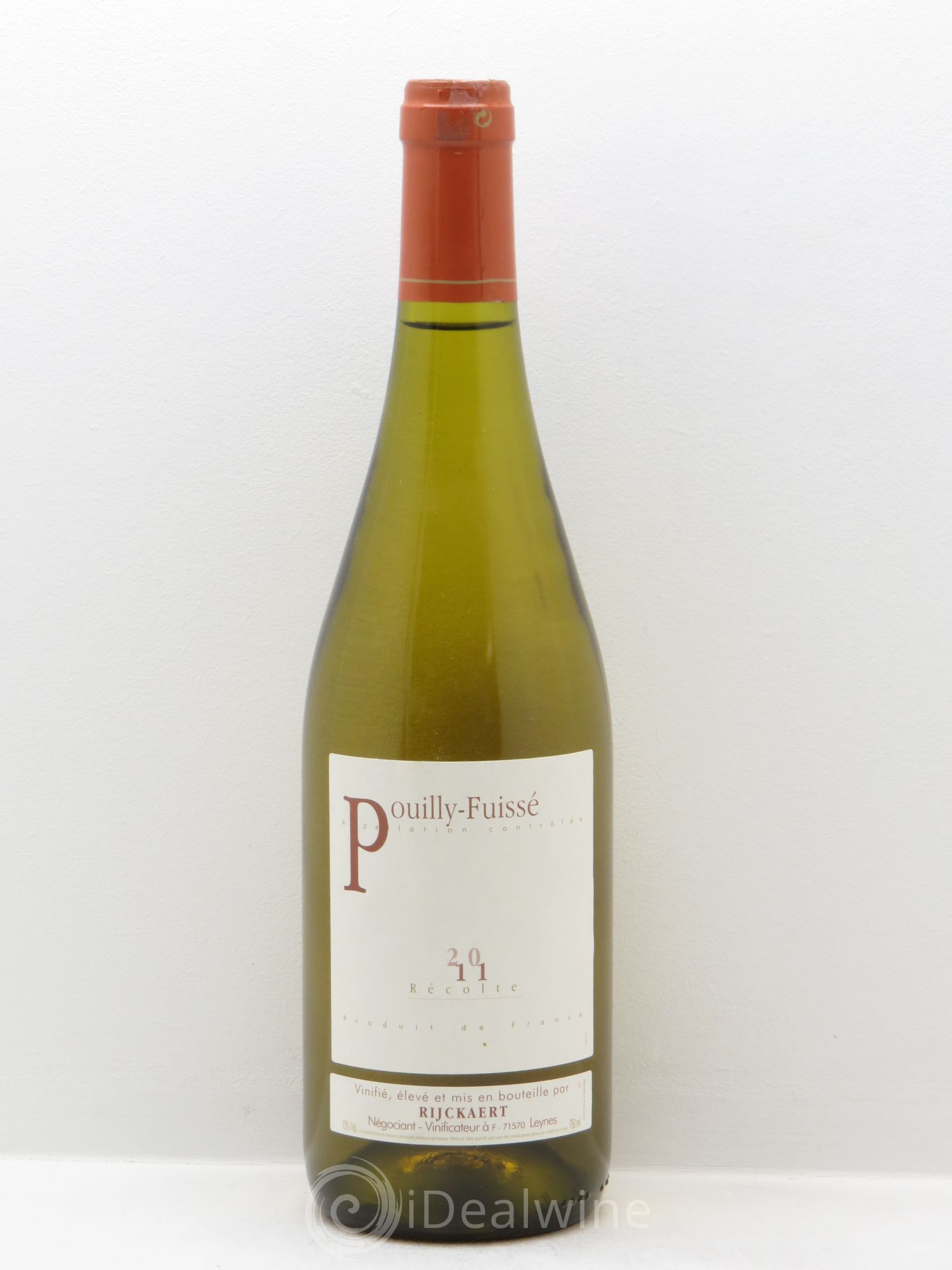 Pouilly-Fuissé Rijckaert 2011 - Lot de 1 bouteille - 0