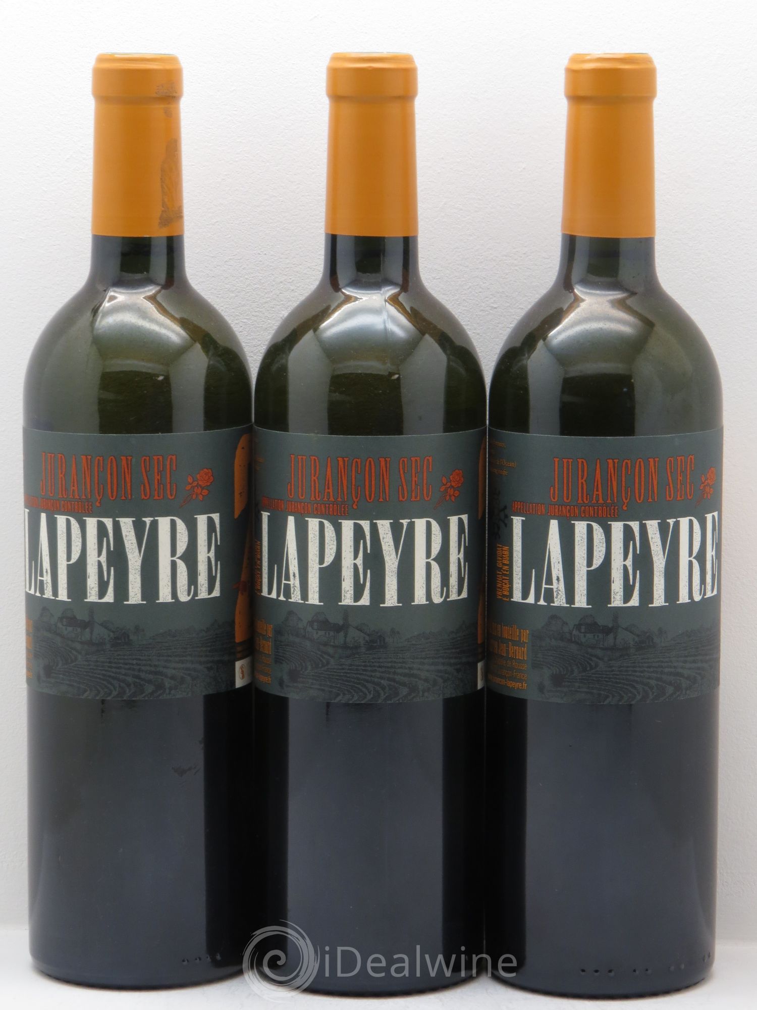 Jurançon Château Lapeyre (sans prix de réserve - no reserve) 2012 - Posten von 3 Flaschen - 0