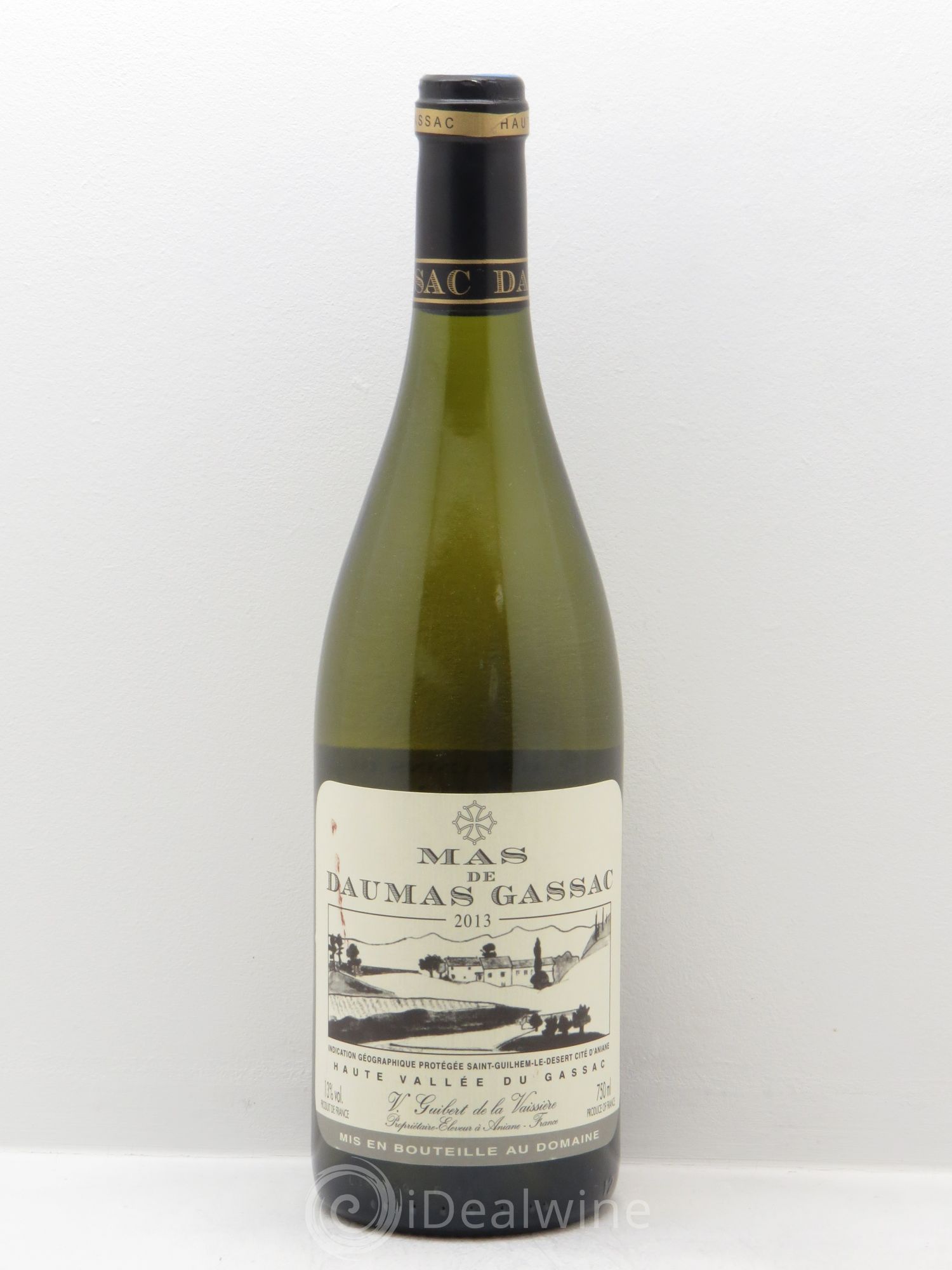 Saint-Guilhem-le-Désert - Cité d'Aniane Mas Daumas Gassac Famille Guibert de La Vaissière 2013 - Lot de 6 bouteilles - 0