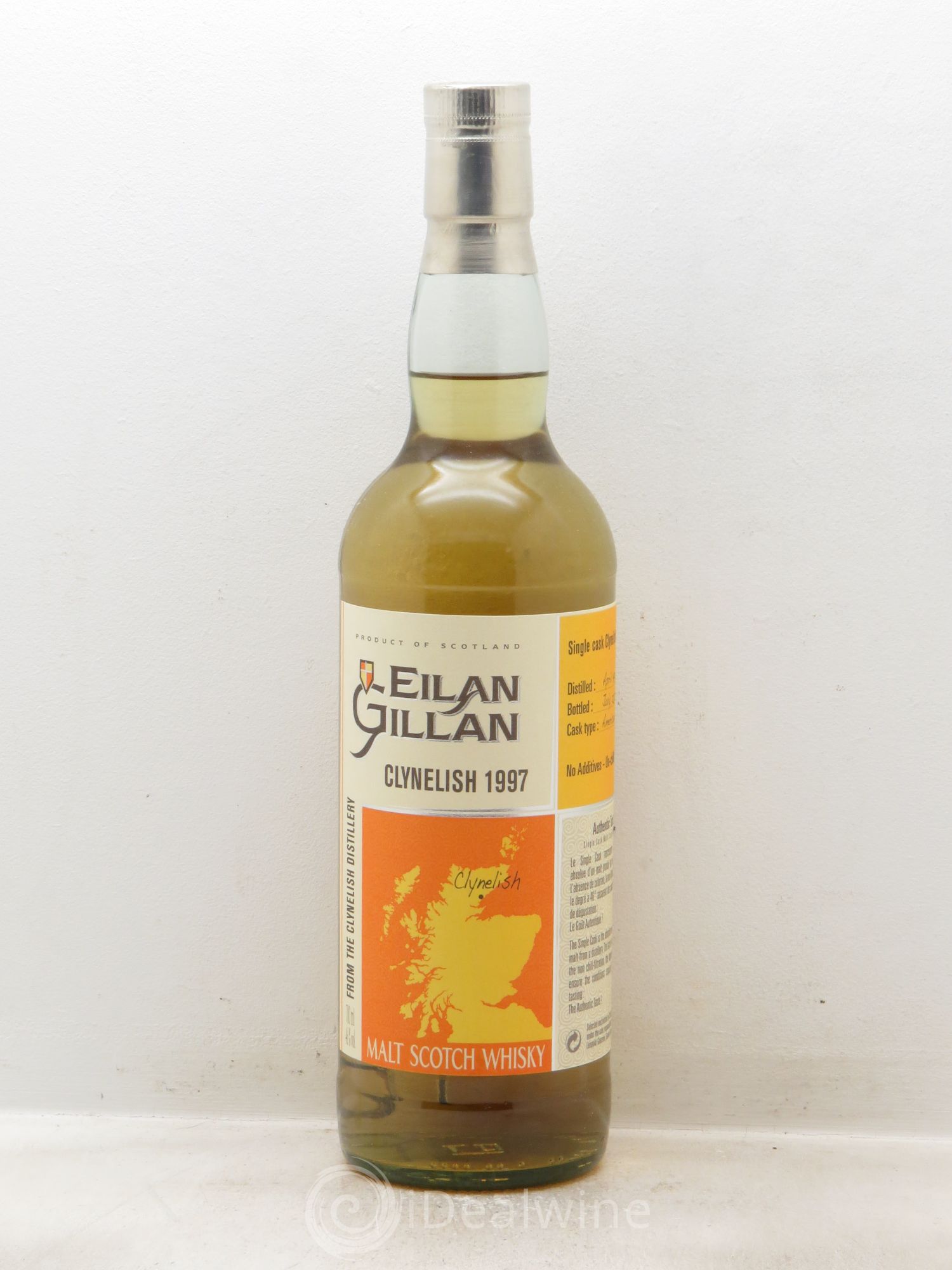 Whisky Eilan Gillan Clynelish Ecosse 46° 1997 - Posten von 1 Flasche - 0