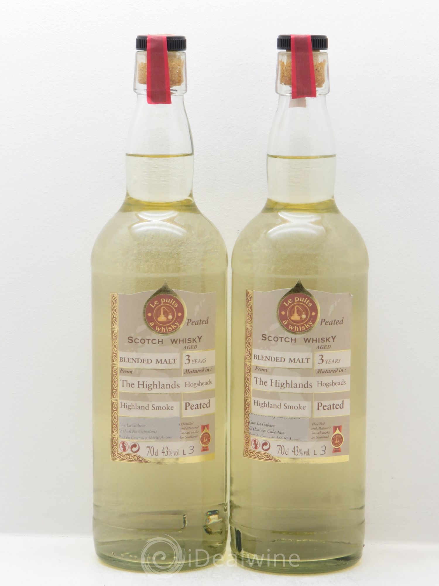 Whisky Highlands Smoke 43° - Posten von 2 Flaschen - 0