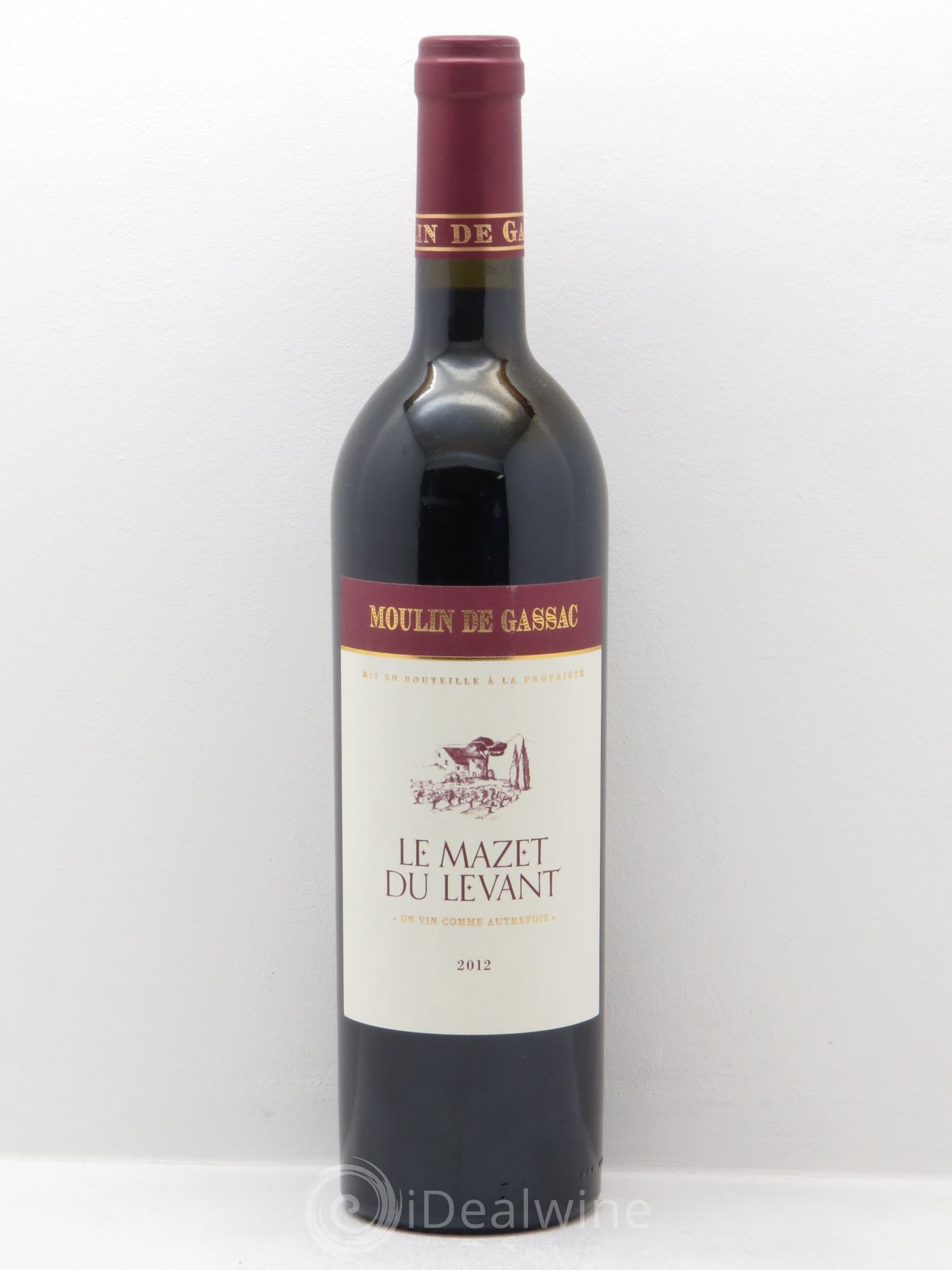Pays d'Hérault Moulin de Gassac Mazet du Levant (sans prix de réserve - no reserve) 2012 - Posten von 1 Flasche - 0